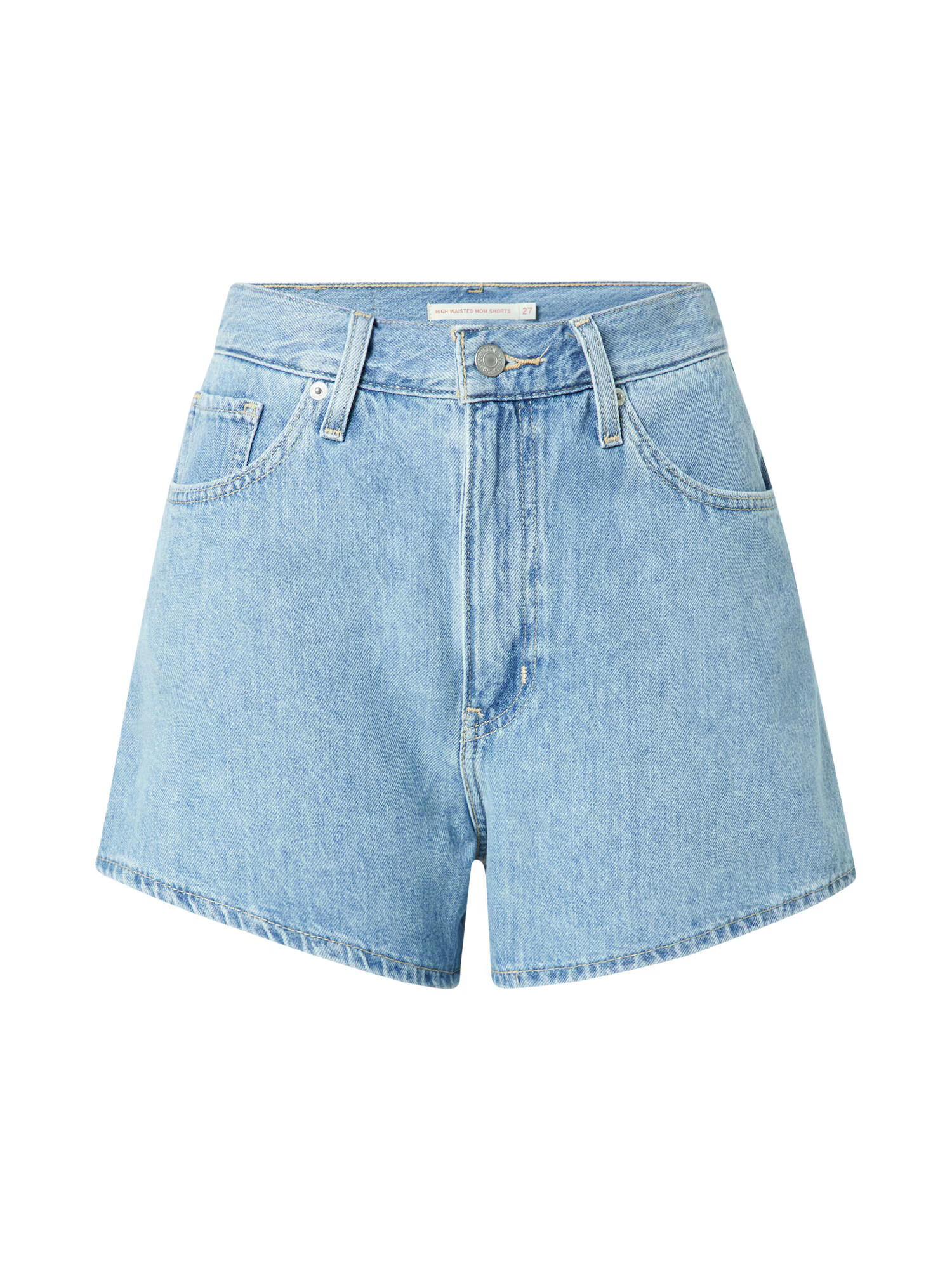 LEVI'S Jeans 'HIGH WAISTED MOM SHORT MED INDIGO - WORN IN' albastru denim - Pled.ro