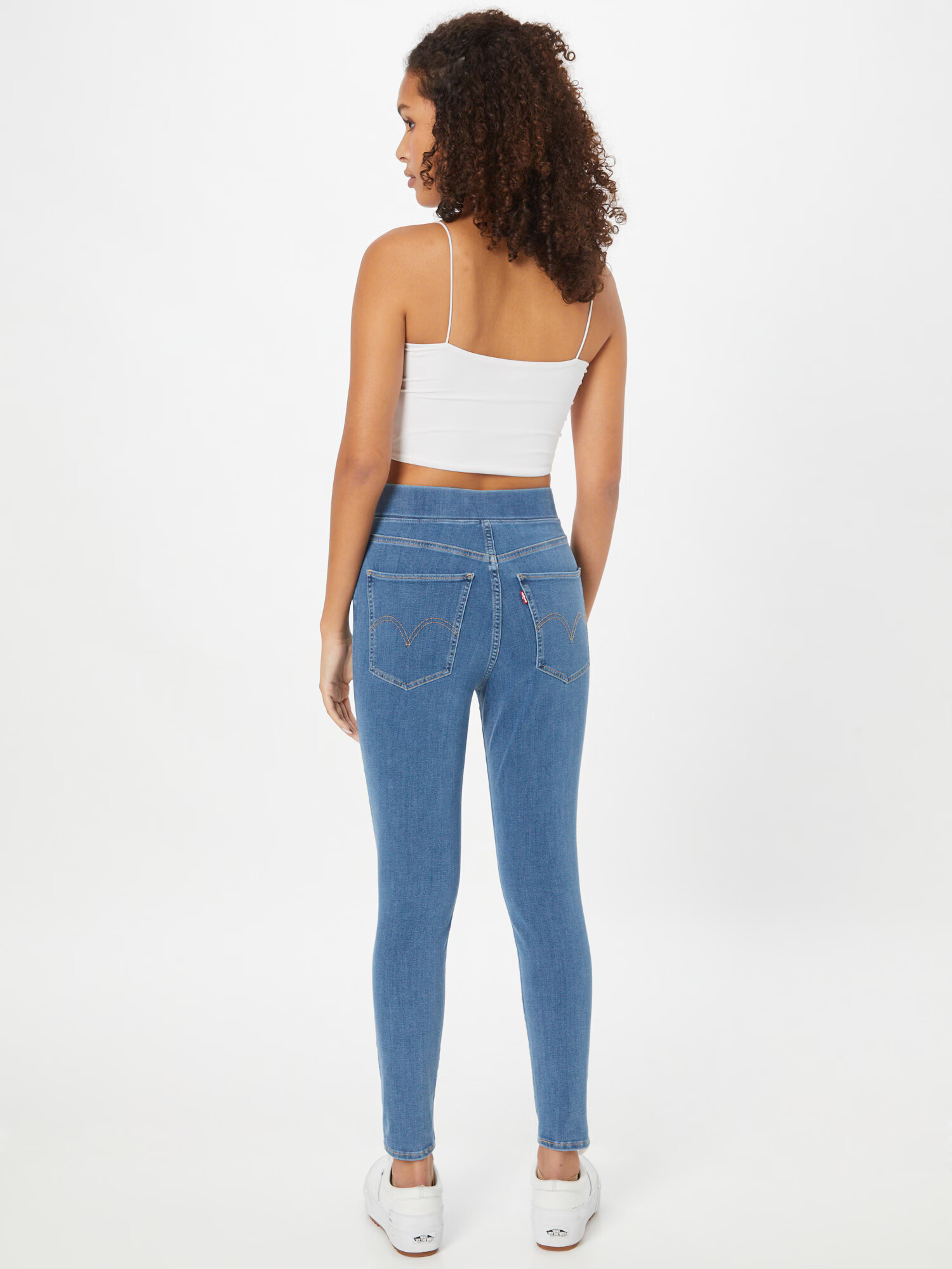 LEVI'S Jeans 'MILE HIGH PULL ON' albastru denim - Pled.ro