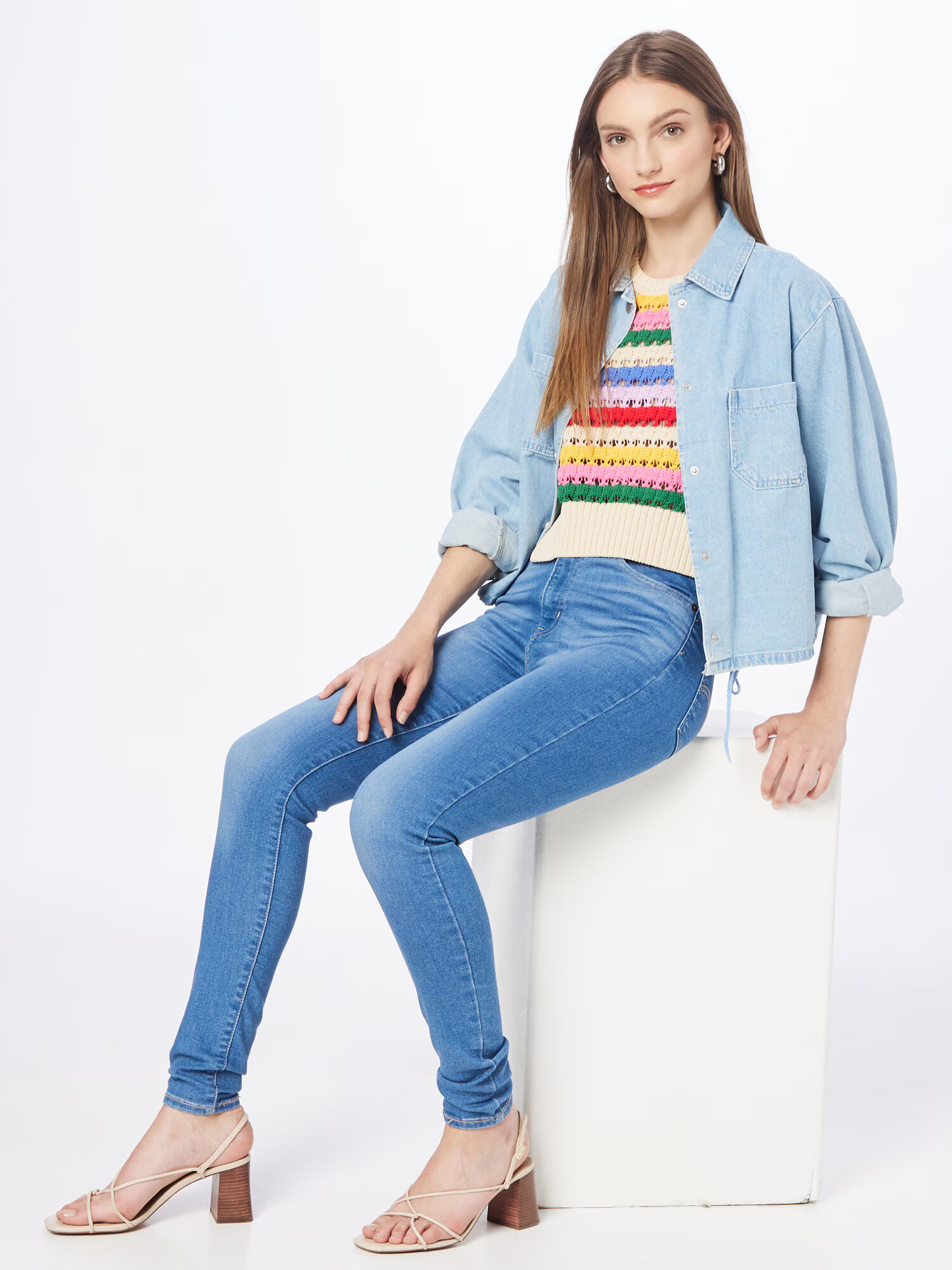 LEVI'S ® Jeans 'MILE HIGH' albastru denim - Pled.ro