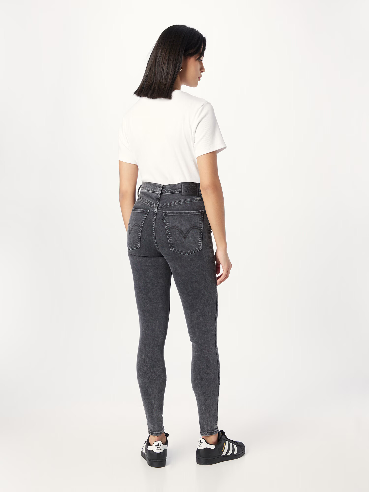 LEVI'S ® Jeans 'MILE HIGH' gri închis - Pled.ro