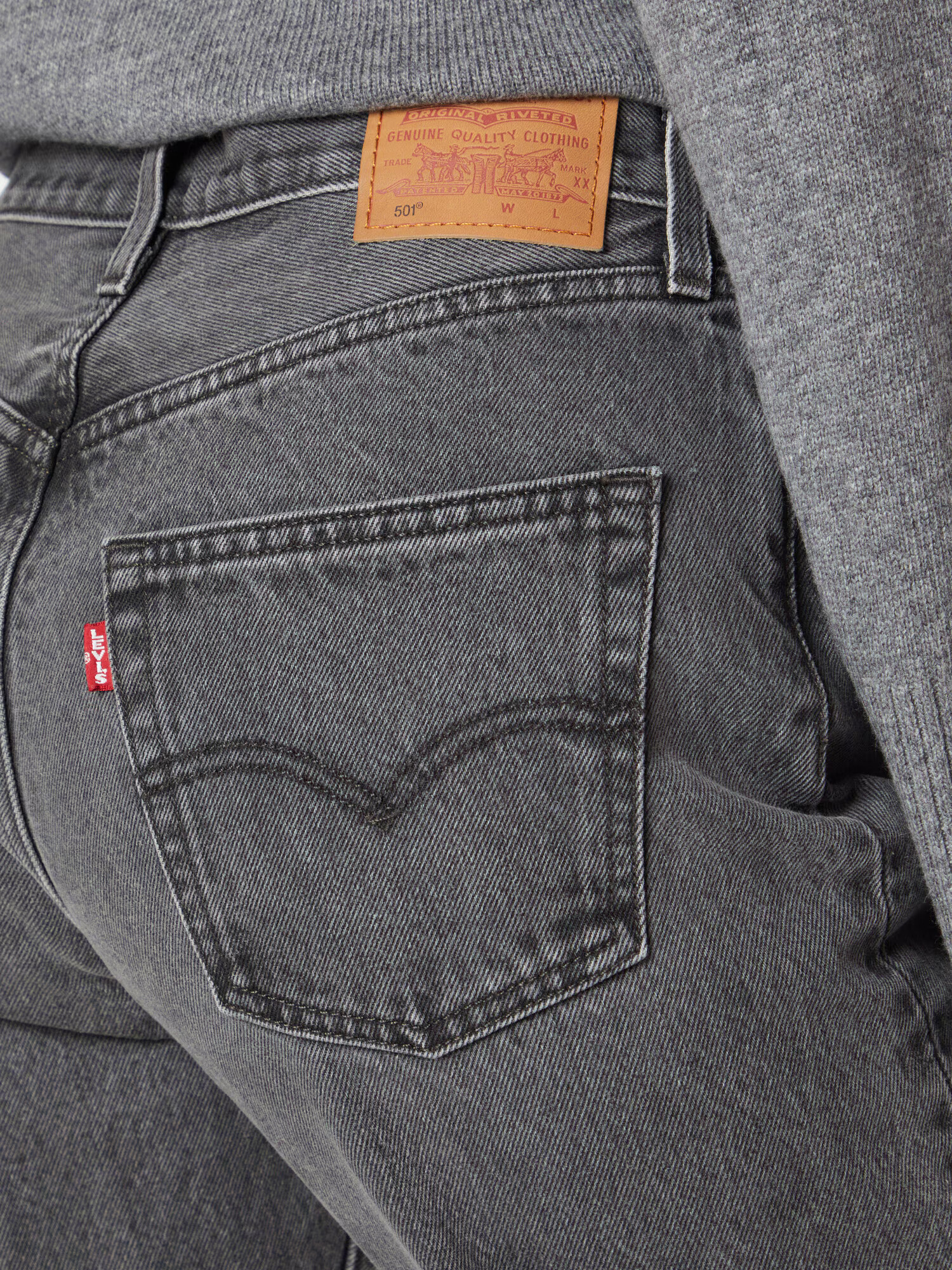 LEVI'S ® Jeans '501® 90S BLACKS' gri - Pled.ro