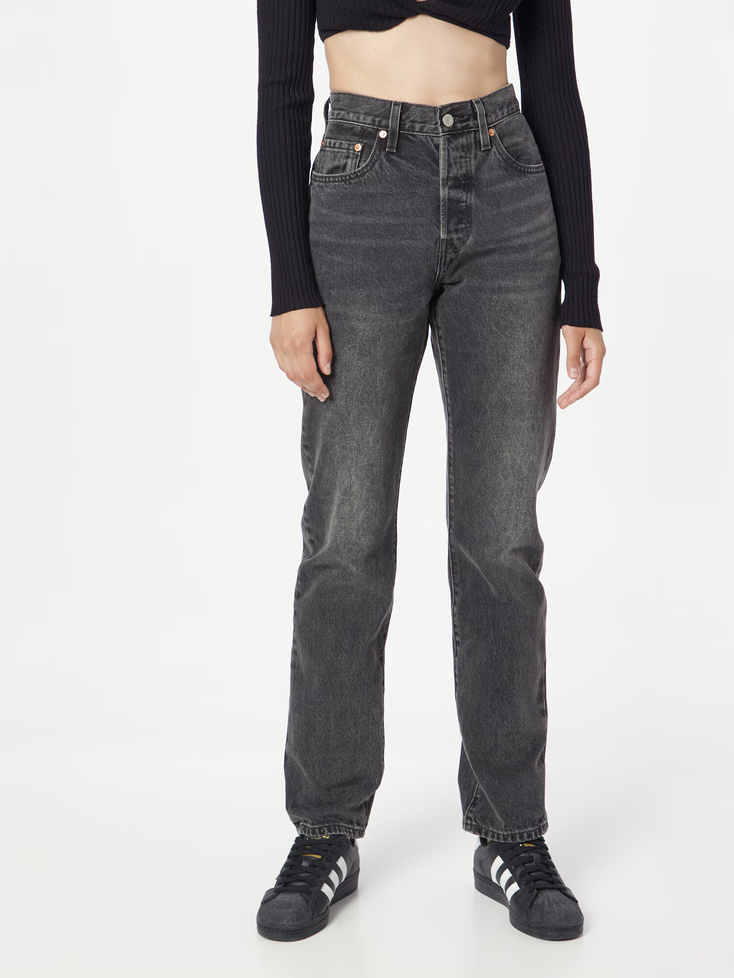 LEVI'S ® Jeans '501®' negru denim - Pled.ro