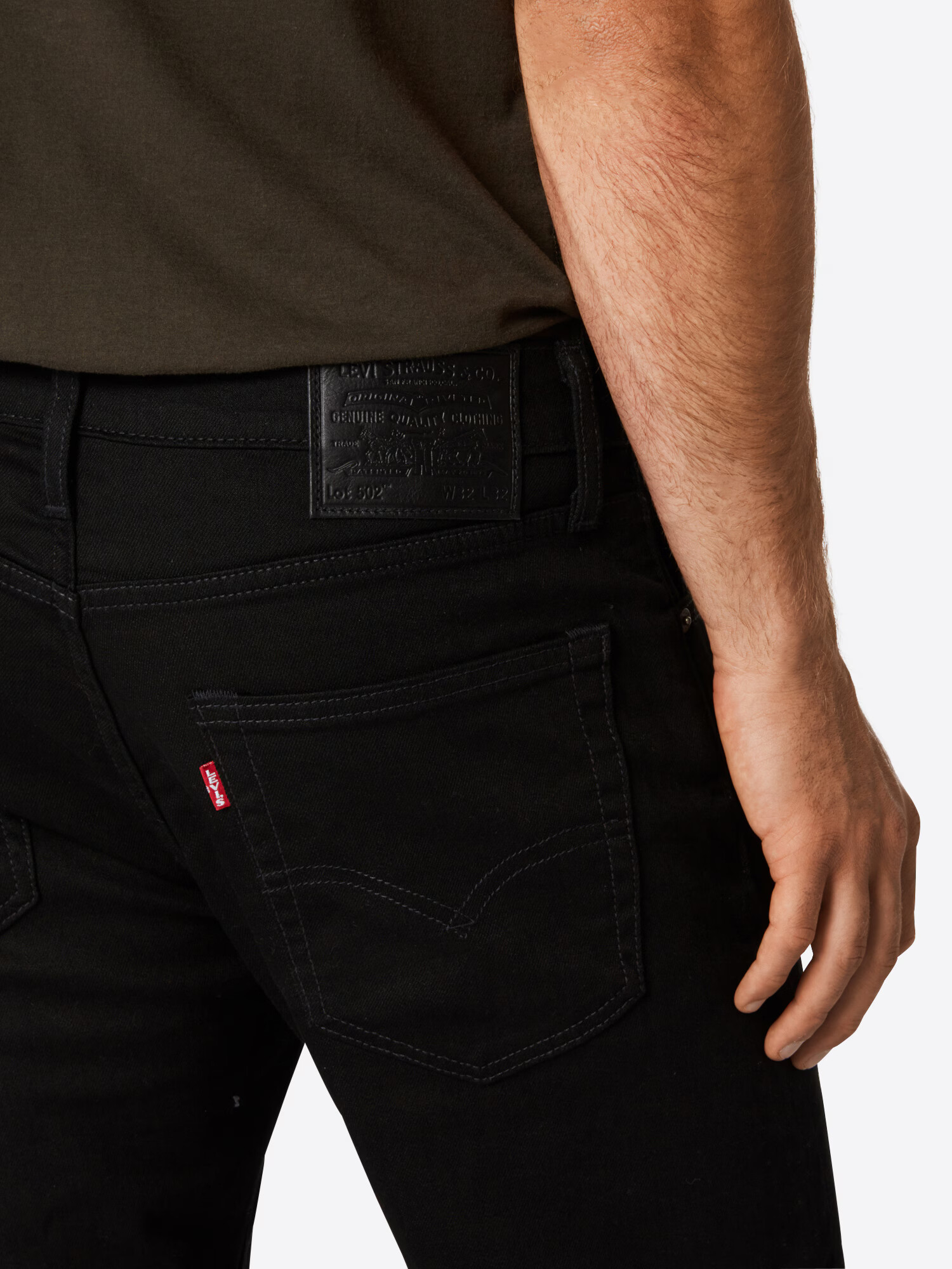 LEVI'S ® Jeans '502' negru denim - Pled.ro