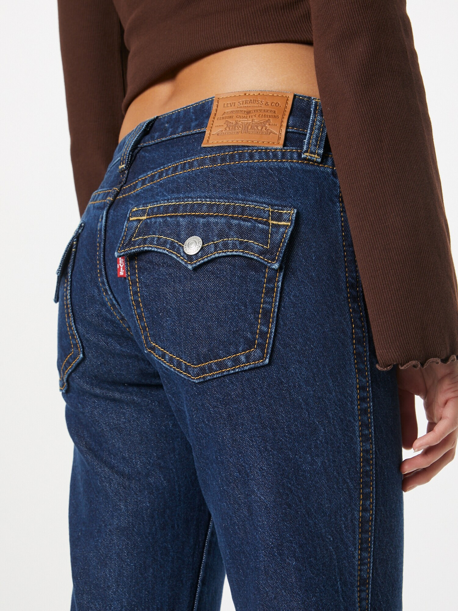 LEVI'S ® Jeans 'NOUGHTIES' albastru denim - Pled.ro