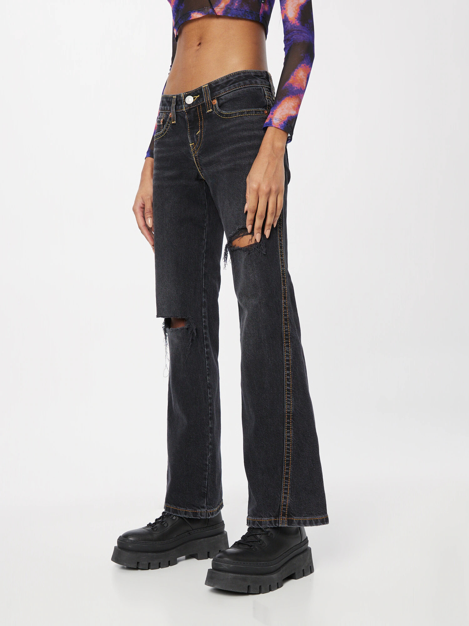 LEVI'S ® Jeans 'NOUGHTIES' negru denim - Pled.ro