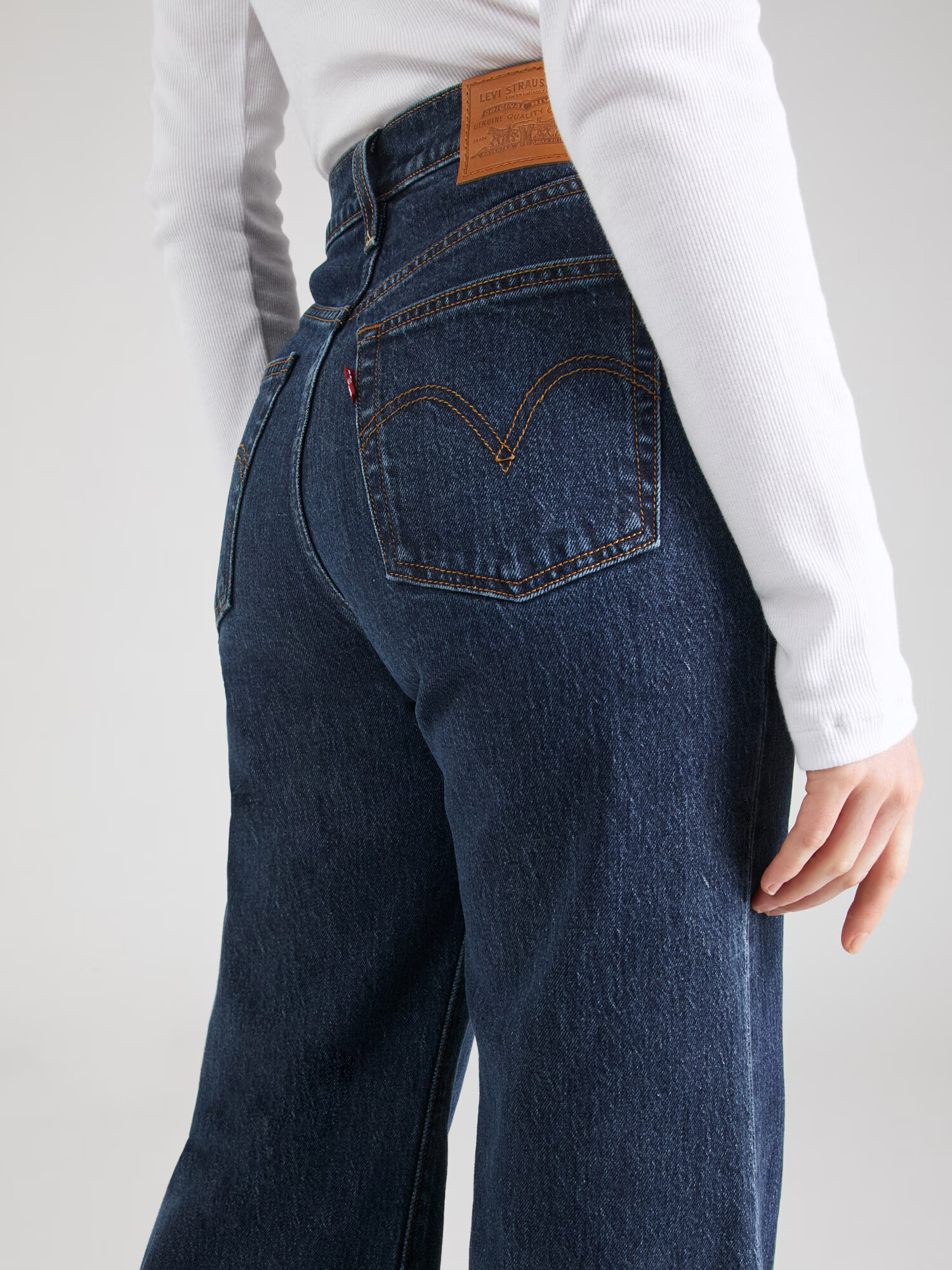 LEVI'S ® Jeans 'Ribcage Bells' bleumarin - Pled.ro