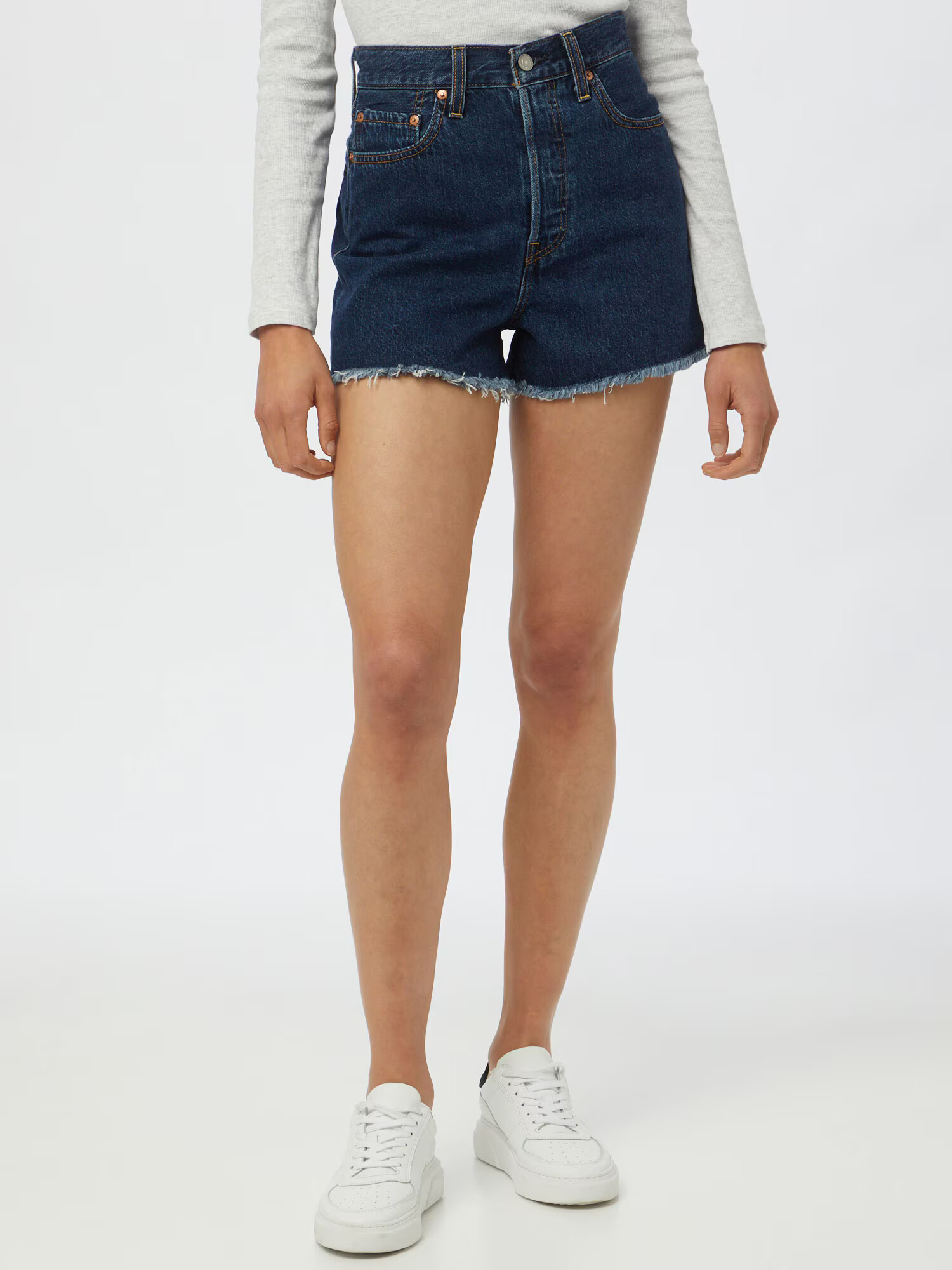 LEVI'S ® Jeans 'RIBCAGE SHORT' albastru denim - Pled.ro