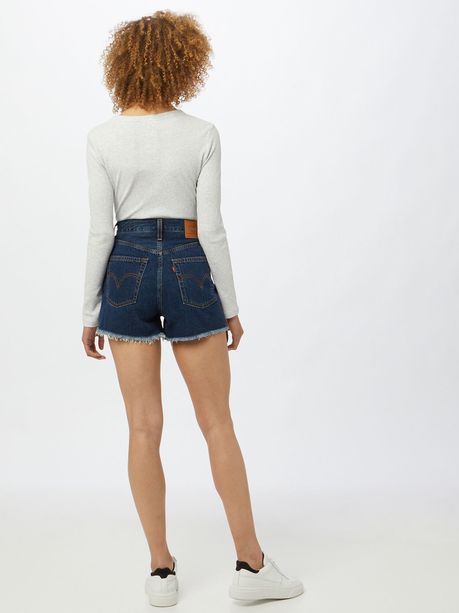 LEVI'S ® Jeans 'RIBCAGE SHORT' albastru denim - Pled.ro