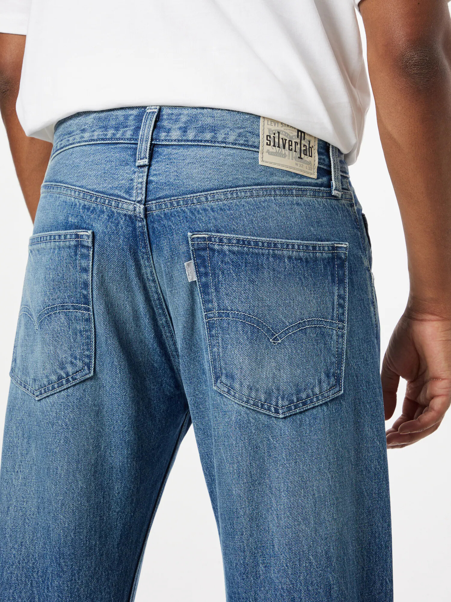 LEVI'S Jeans 'SILVERTAB' albastru denim - Pled.ro