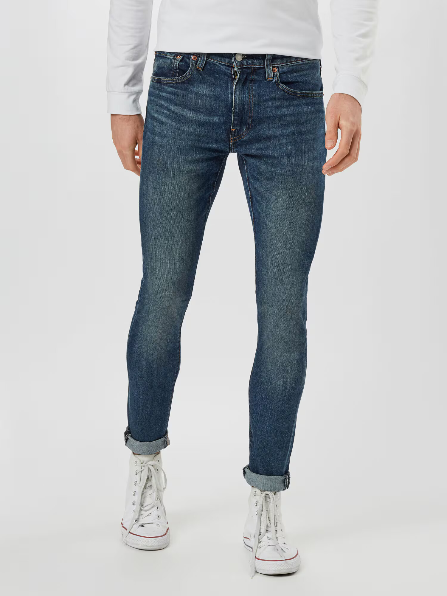 LEVI'S Jeans 'SKINNY TAPER' albastru denim - Pled.ro