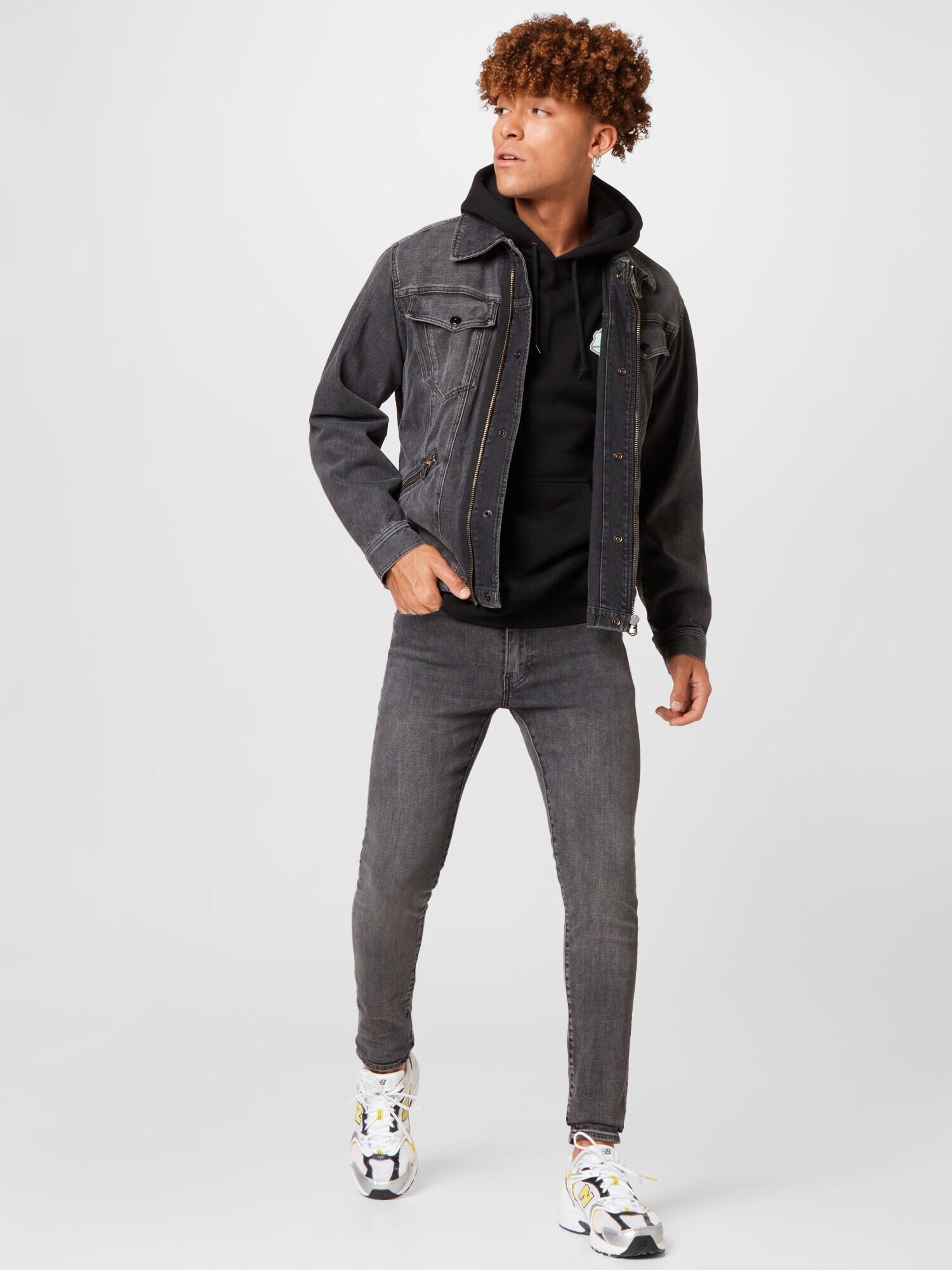 LEVI'S ® Jeans 'SKINNY TAPER' gri denim - Pled.ro