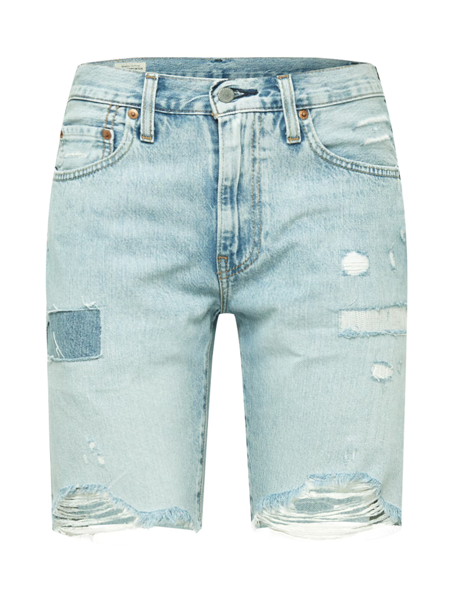 LEVI'S Jeans 'SLIM SHORT' albastru deschis - Pled.ro