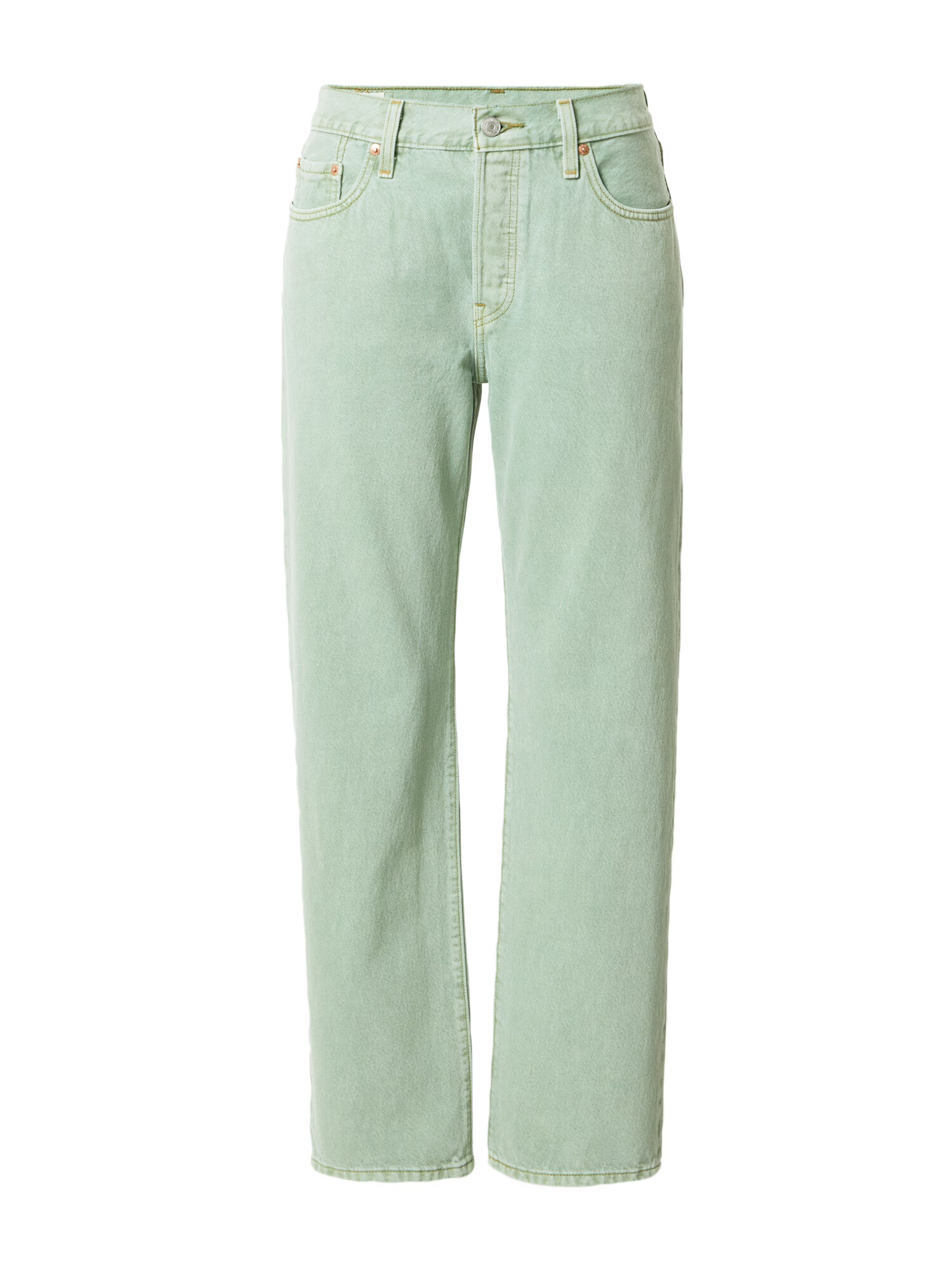 LEVI'S Jeans '501® 90S BLACKS' verde deschis - Pled.ro