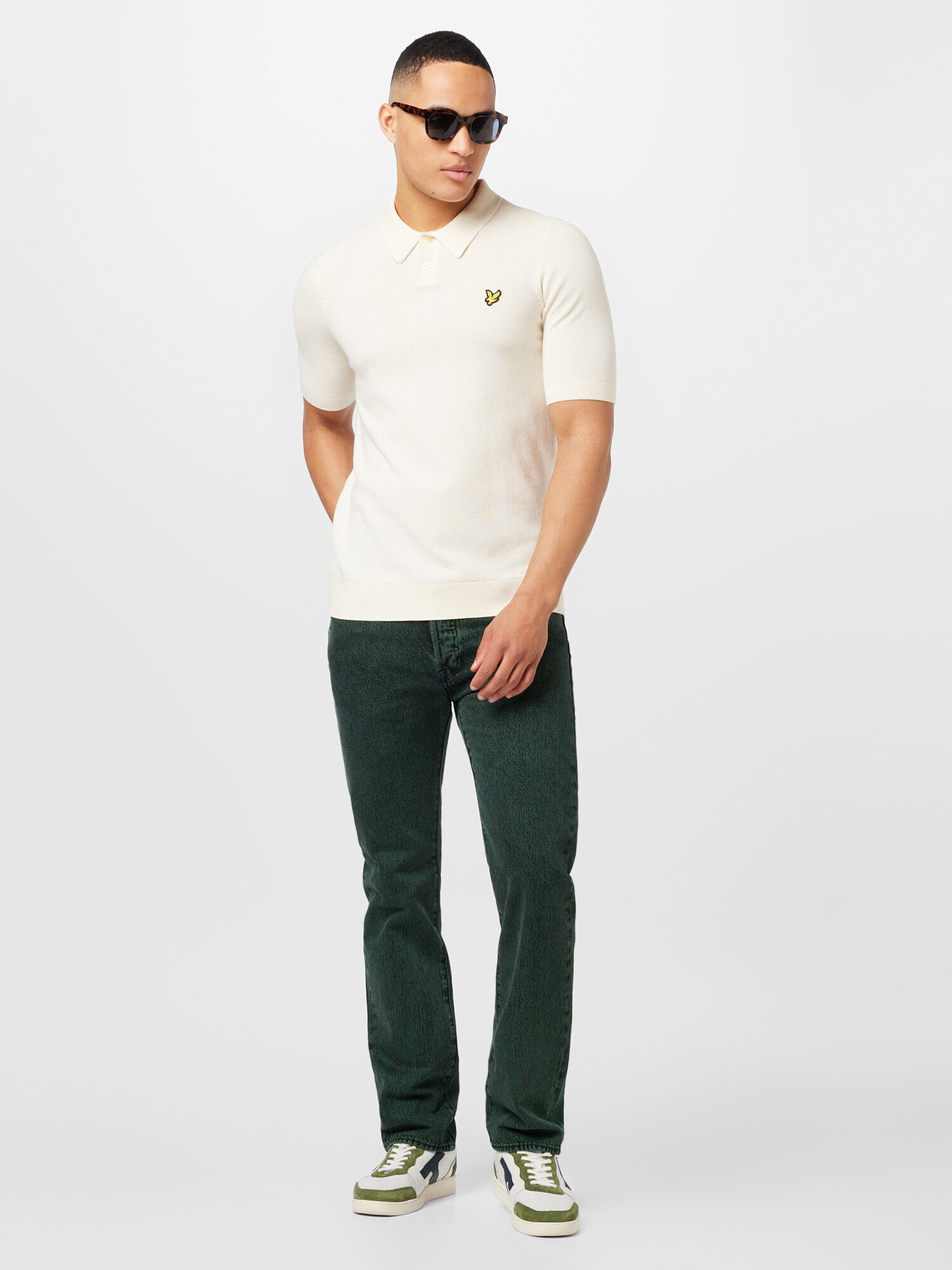 LEVI'S Jeans '501' verde închis - Pled.ro