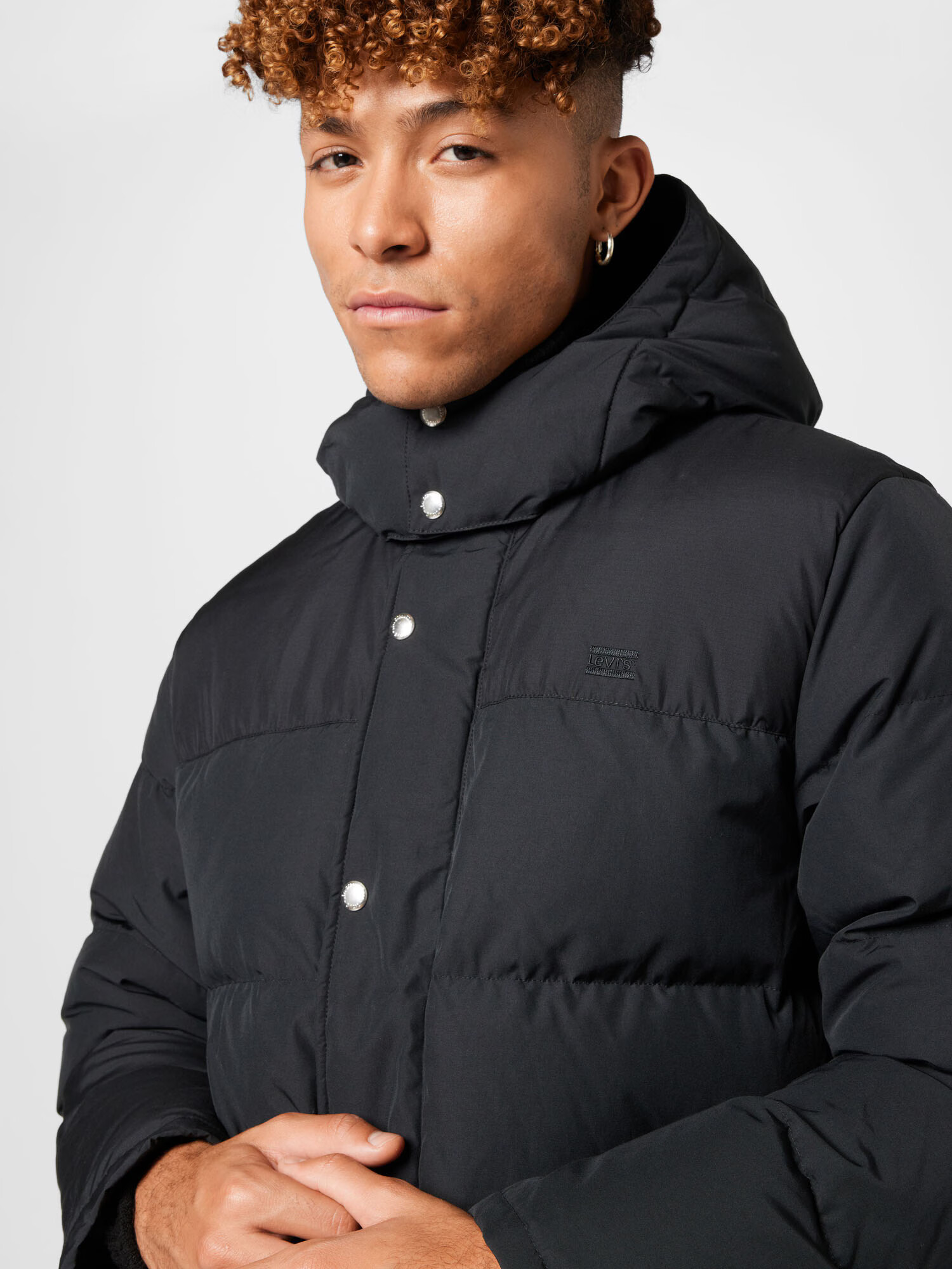 LEVI'S Palton de iarnă 'EXCELSIOR DOWN PARKA BLACKS' negru - Pled.ro