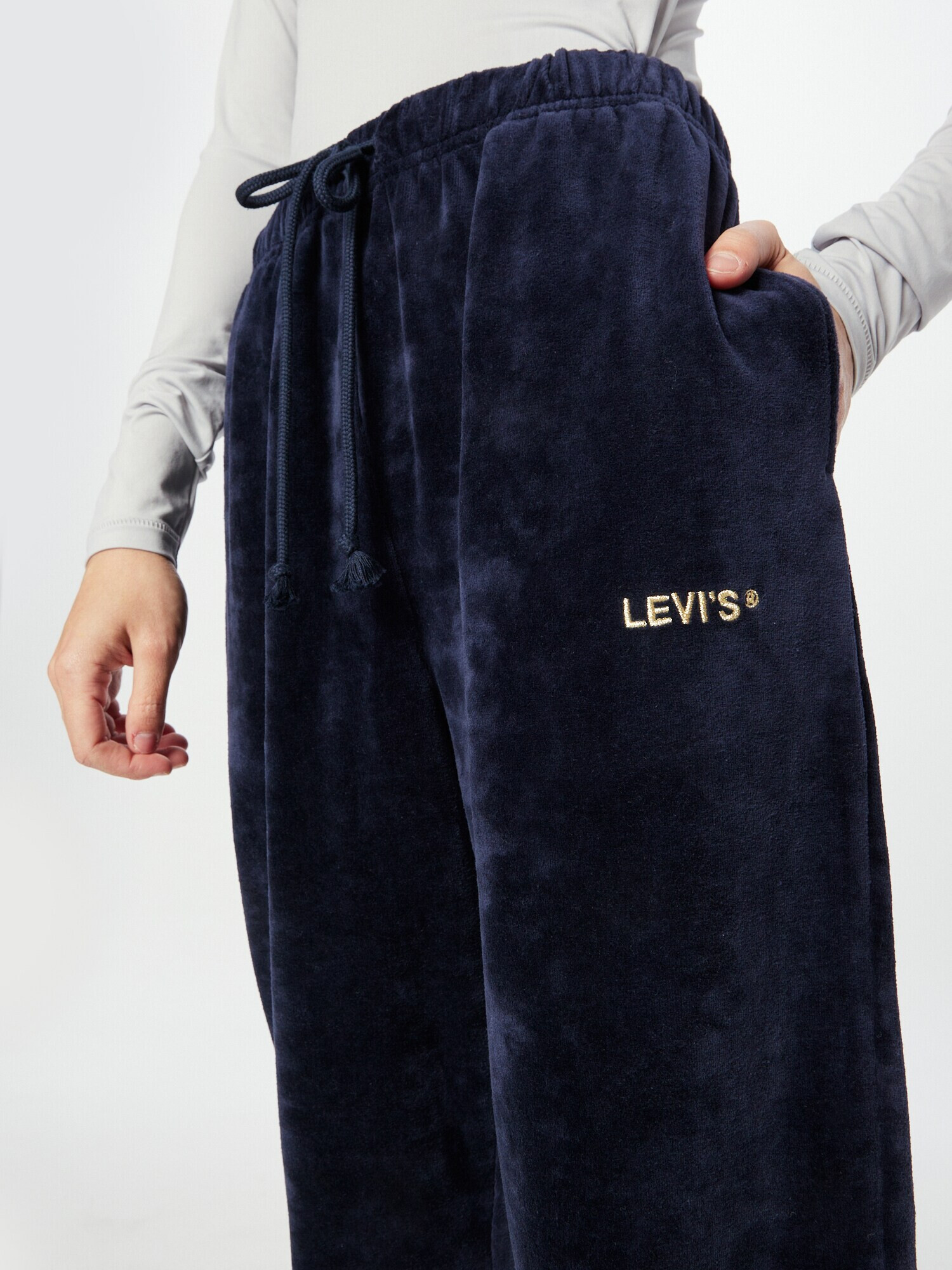 LEVI'S Pantaloni albastru închis / auriu - Pled.ro