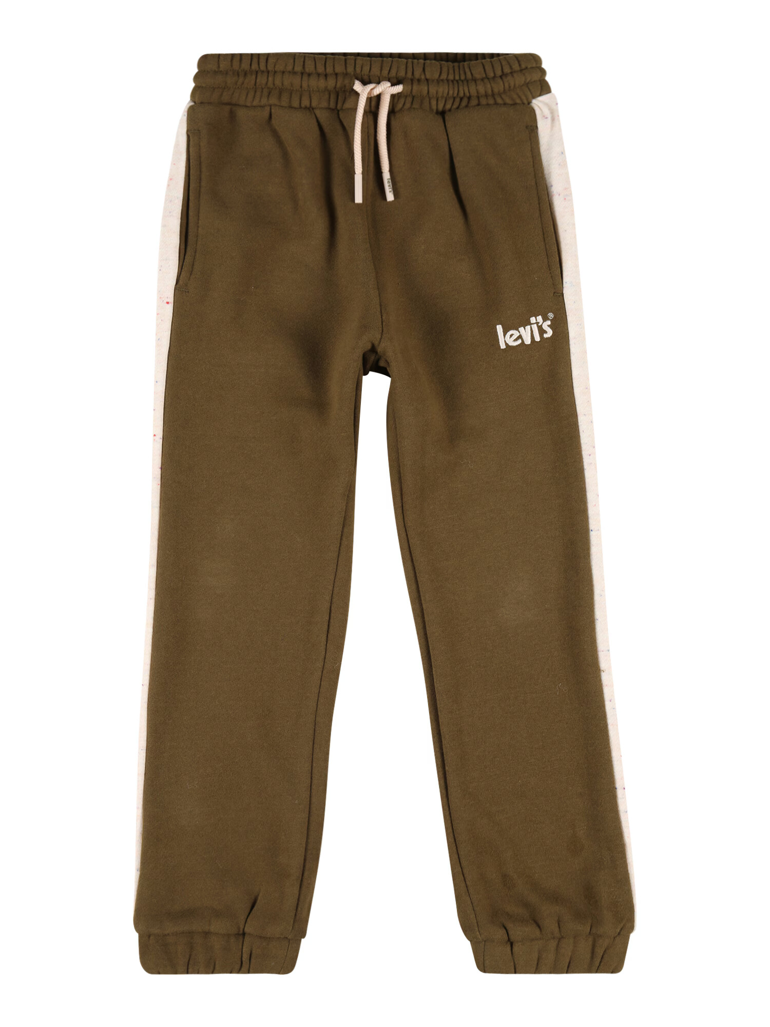 LEVI'S Pantaloni bej / oliv / alb - Pled.ro