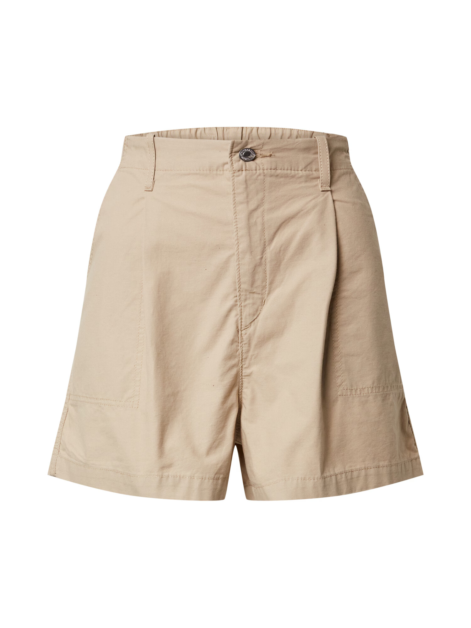 LEVI'S Pantaloni cutați 'PLEATED UTILITY SHORT' bej - Pled.ro