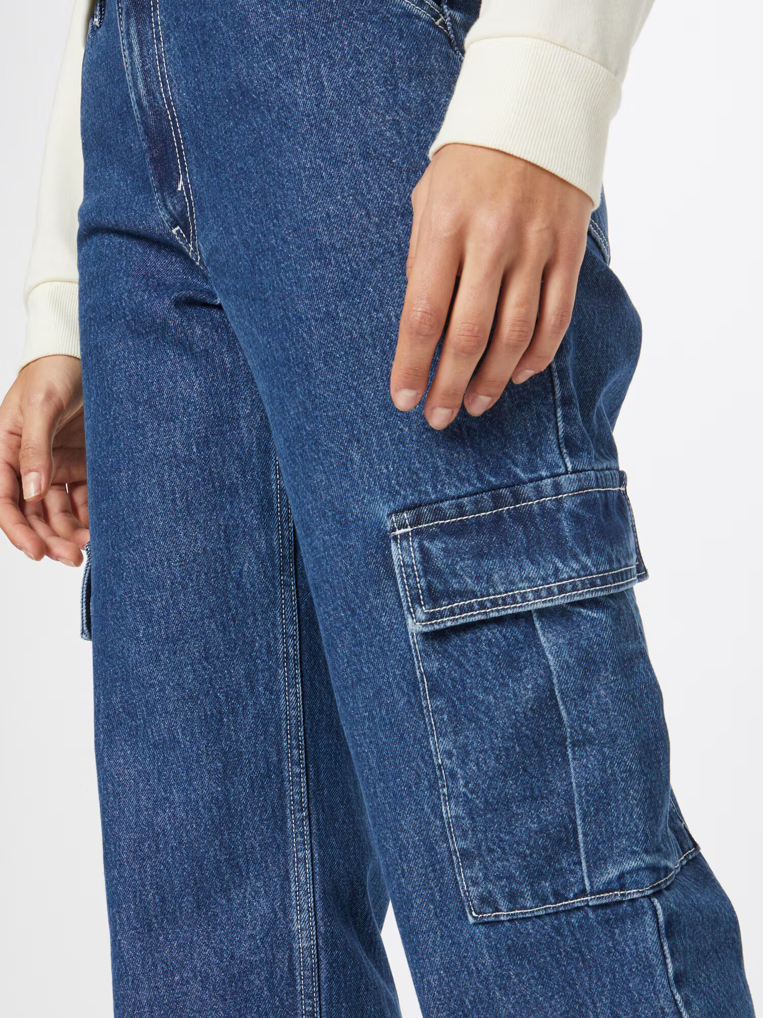 LEVI'S Pantaloni eleganți albastru denim - Pled.ro