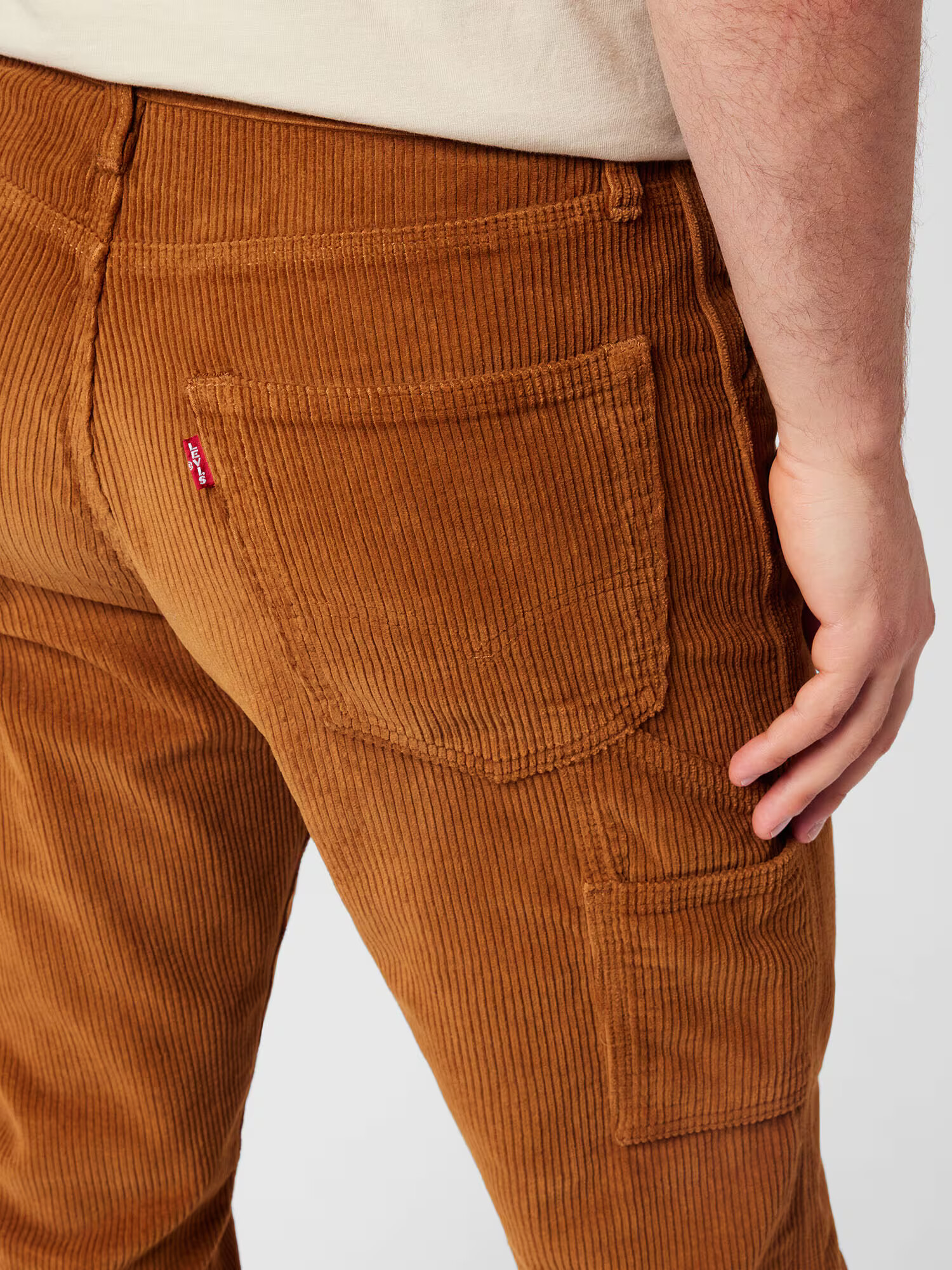 LEVI'S Jeans 'STAY LOOSE CARPENTER' bej închis - Pled.ro