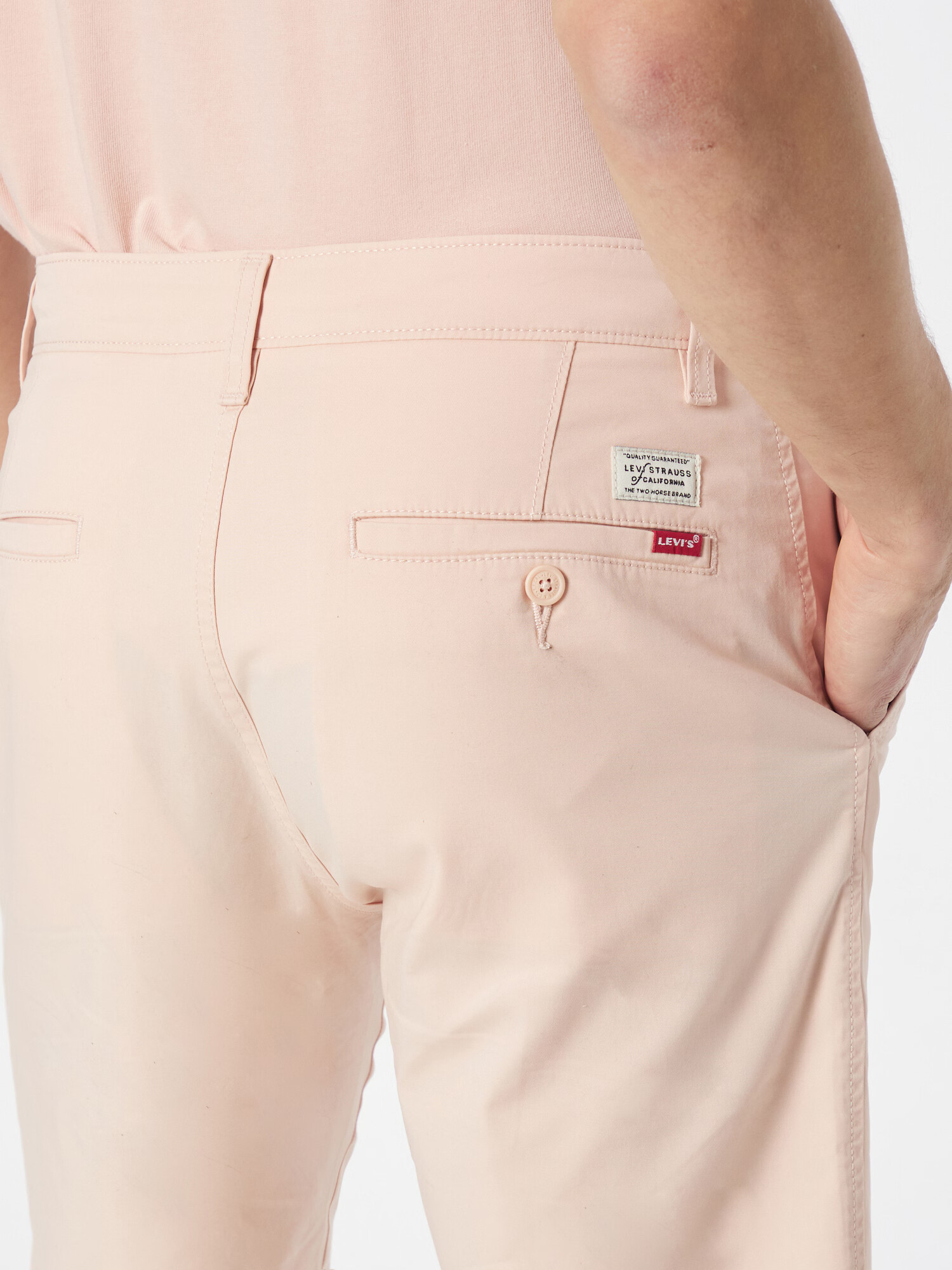 LEVI'S Pantaloni eleganți culoarea pielii - Pled.ro