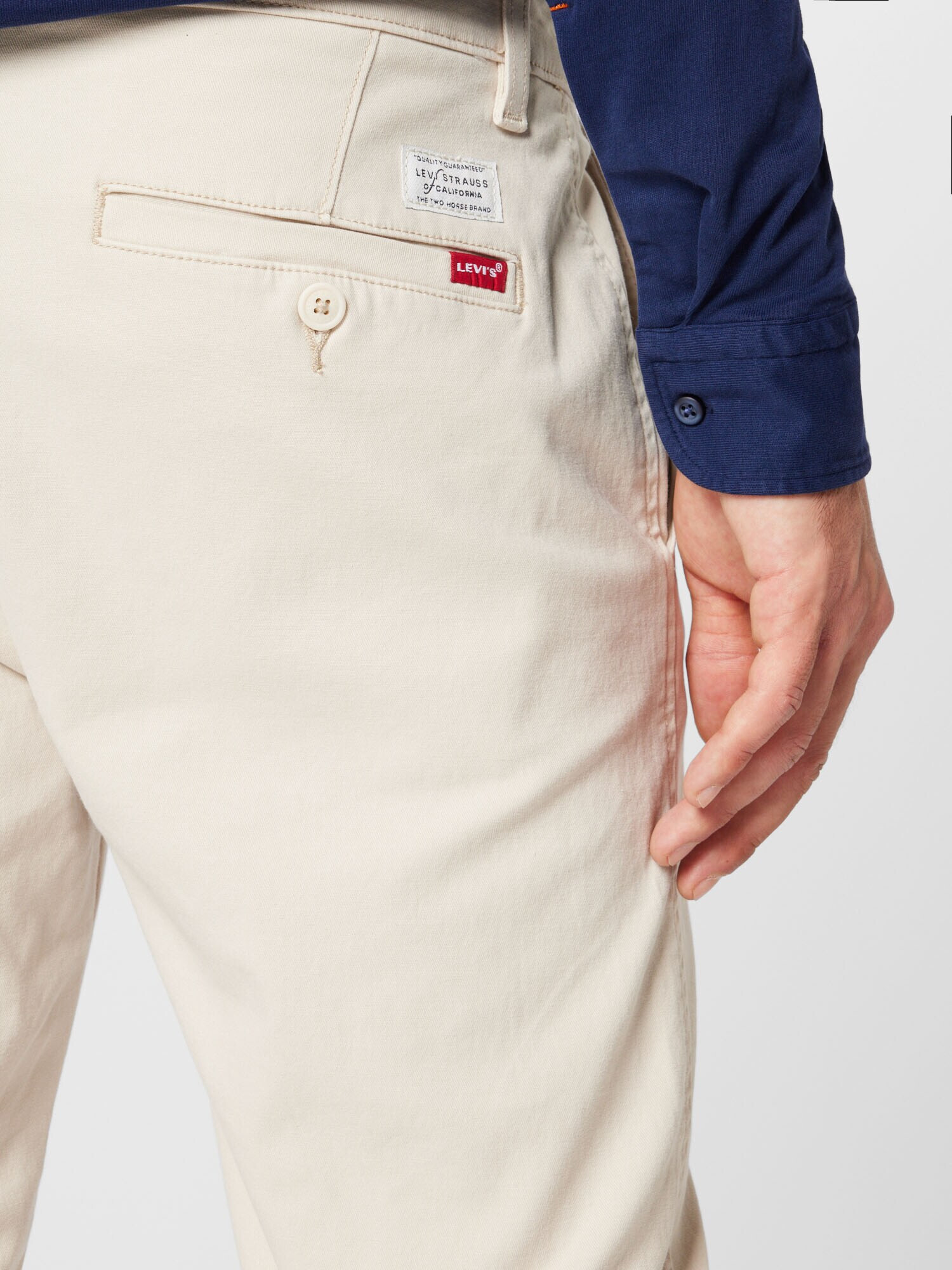 LEVI'S Pantaloni eleganți gri deschis - Pled.ro