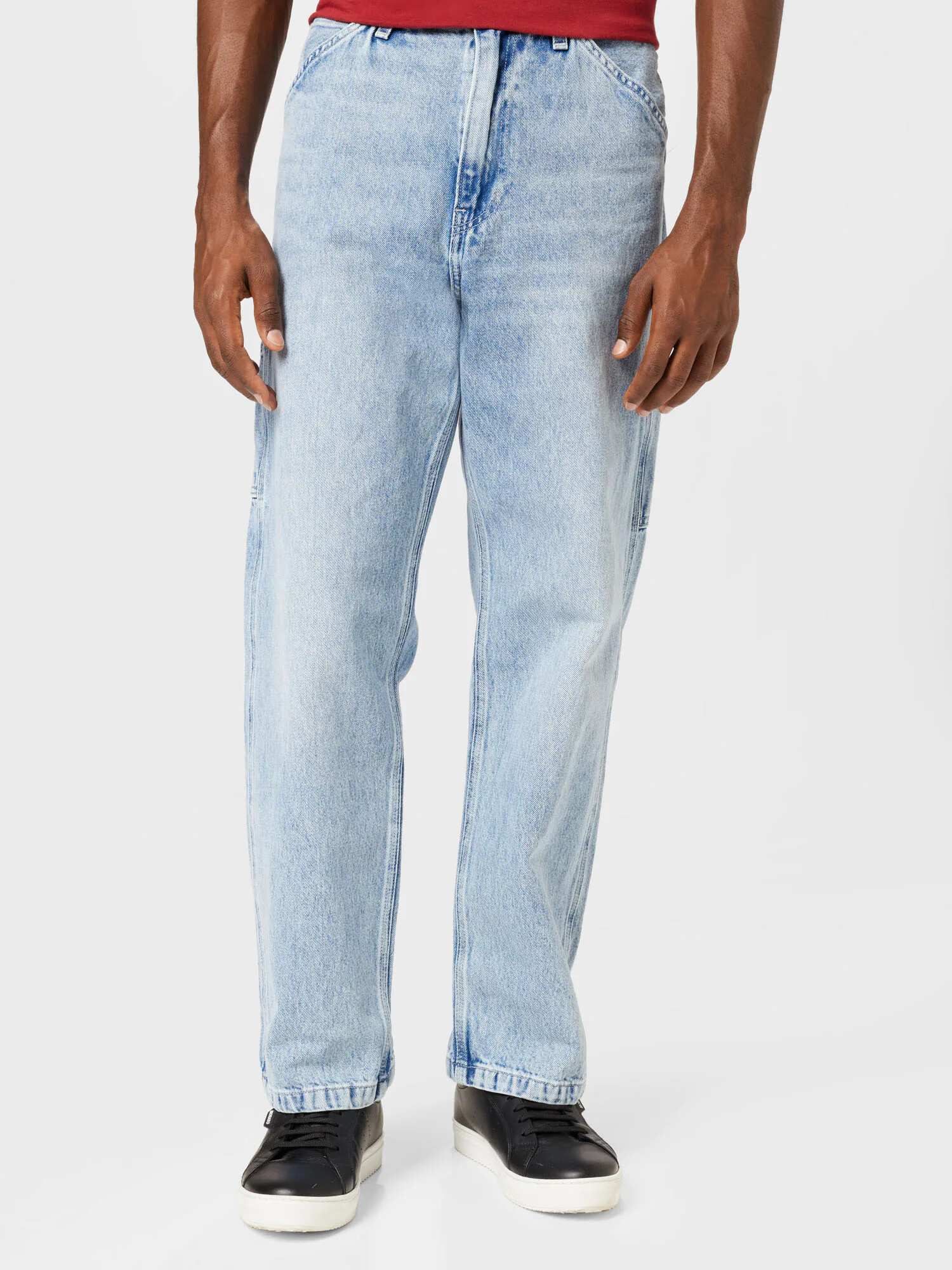 LEVI'S Jeans '568 STAY LOOSE CARPENTER LIGHT INDIGO - FLAT FINISH' albastru denim - Pled.ro