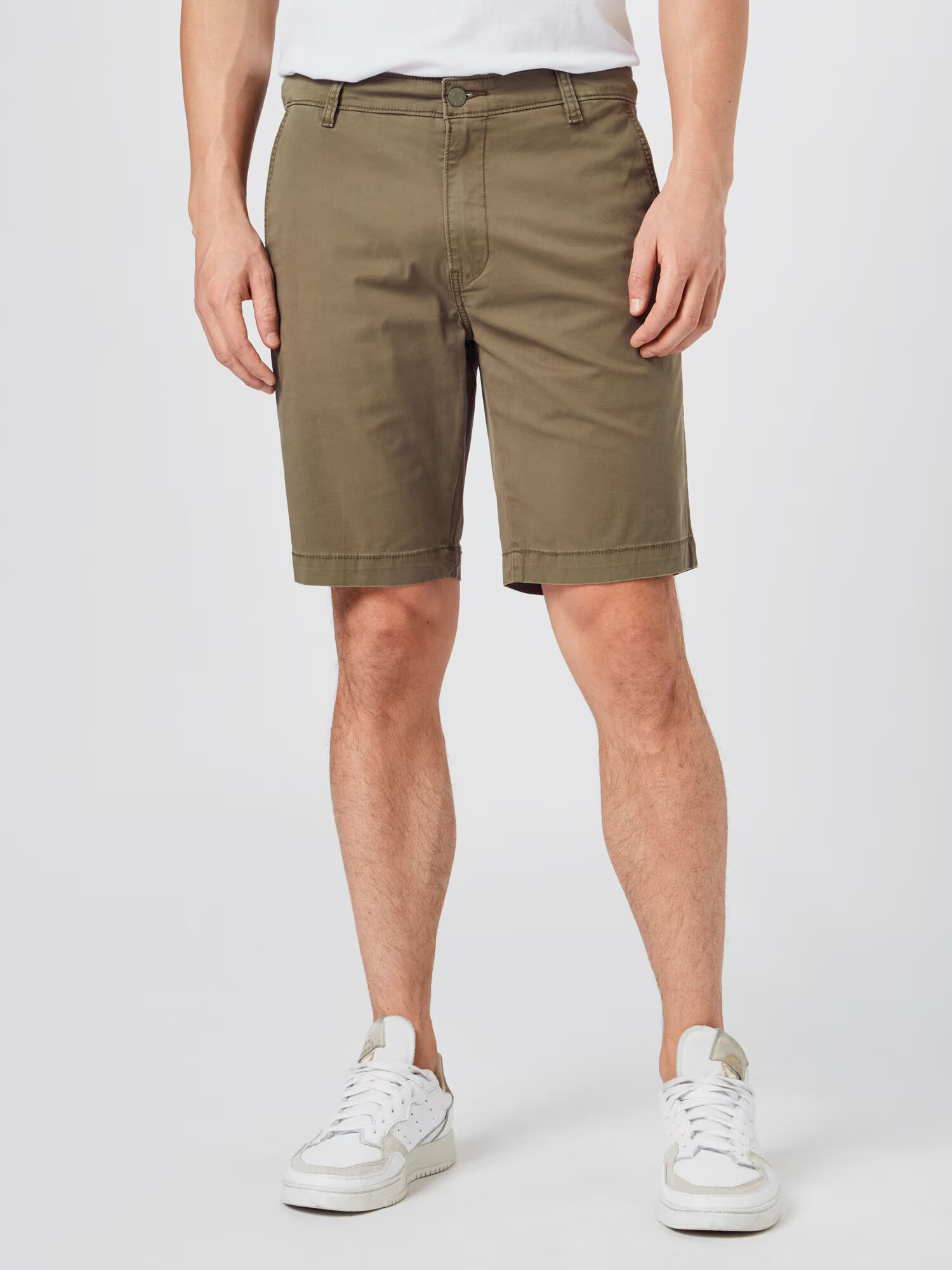 LEVI'S Pantaloni eleganți 'XX CHINO TAPER SHORT II GREENS' kaki - Pled.ro