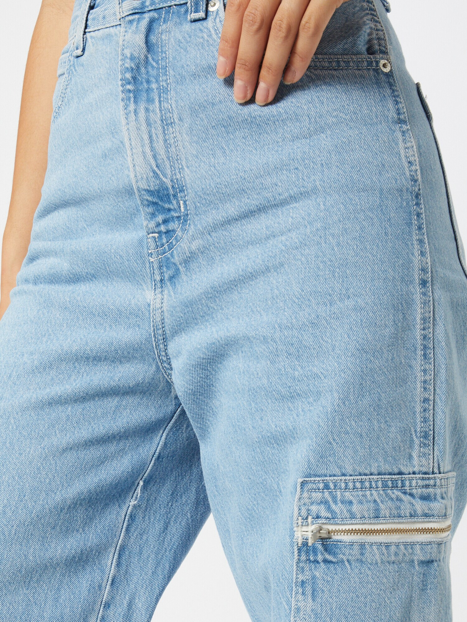 LEVI'S ® Pantaloni eleganți 'UTILITY HIGH LOOSE' albastru deschis - Pled.ro