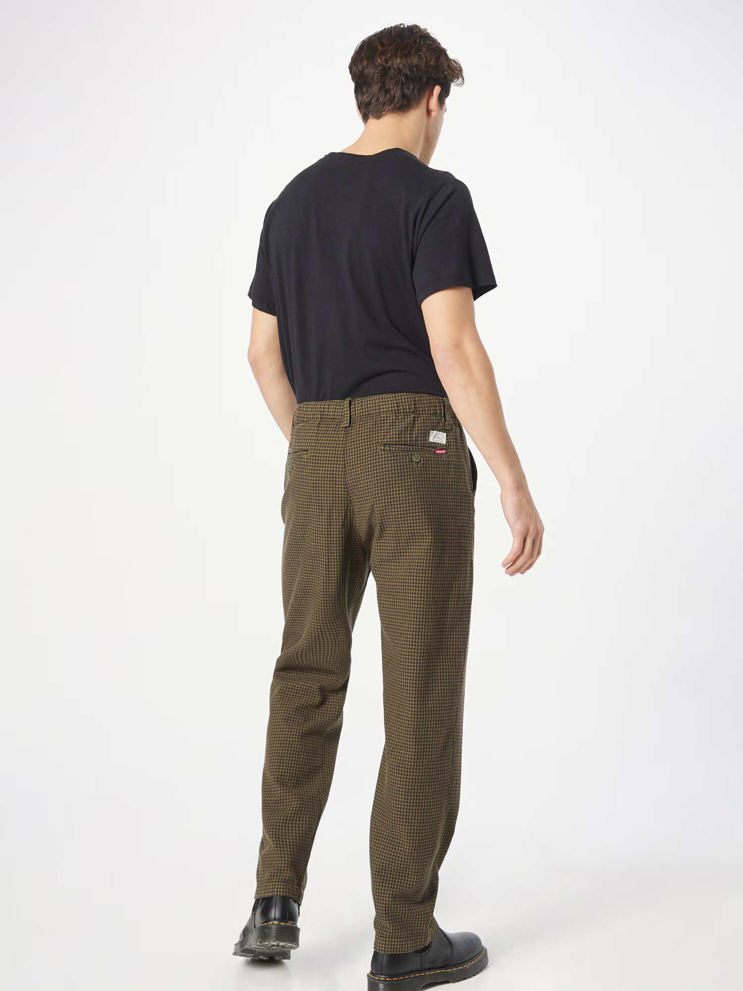 LEVI'S Pantaloni eleganți verde / negru - Pled.ro