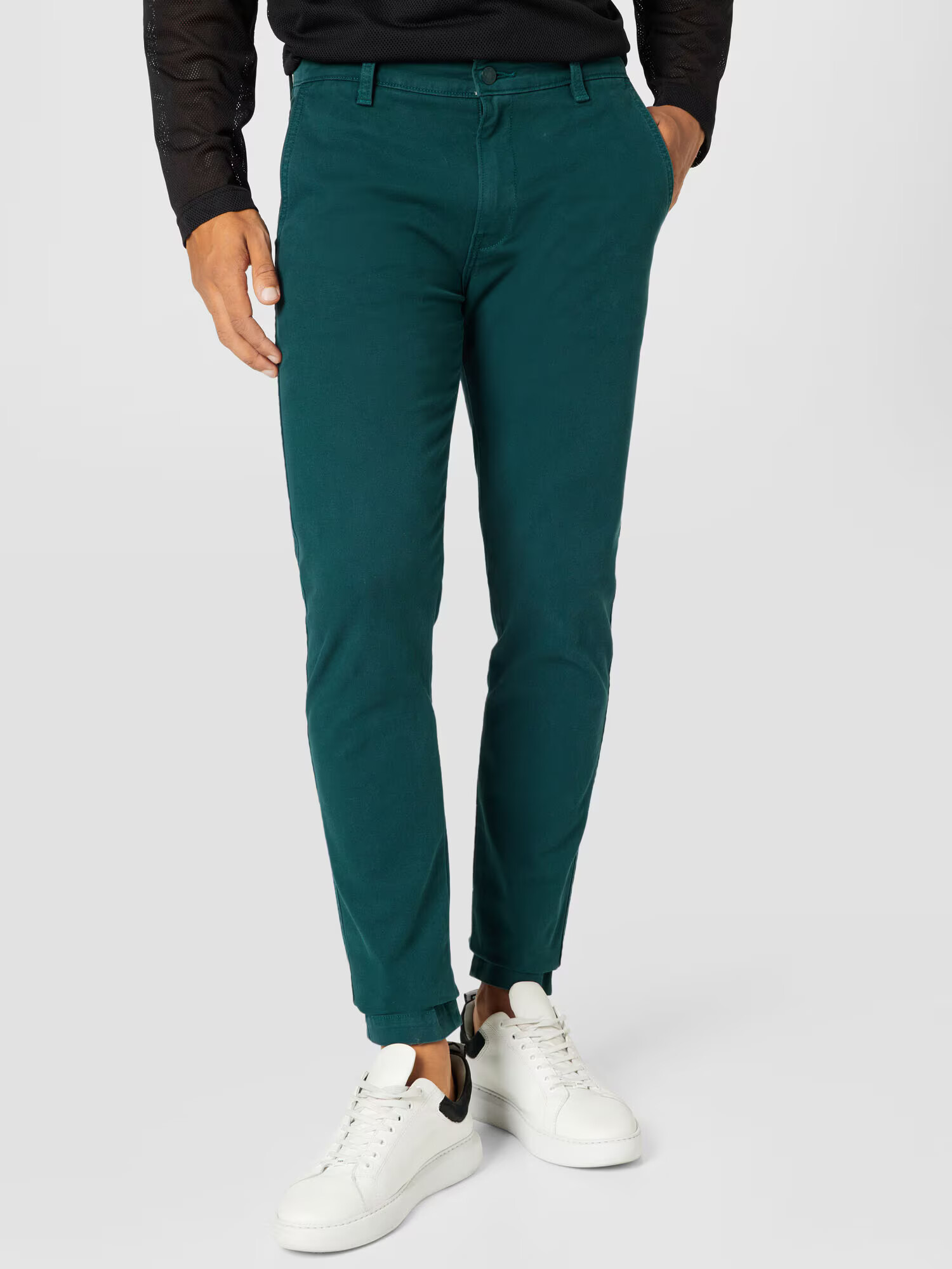 LEVI'S Pantaloni eleganți verde smarald - Pled.ro