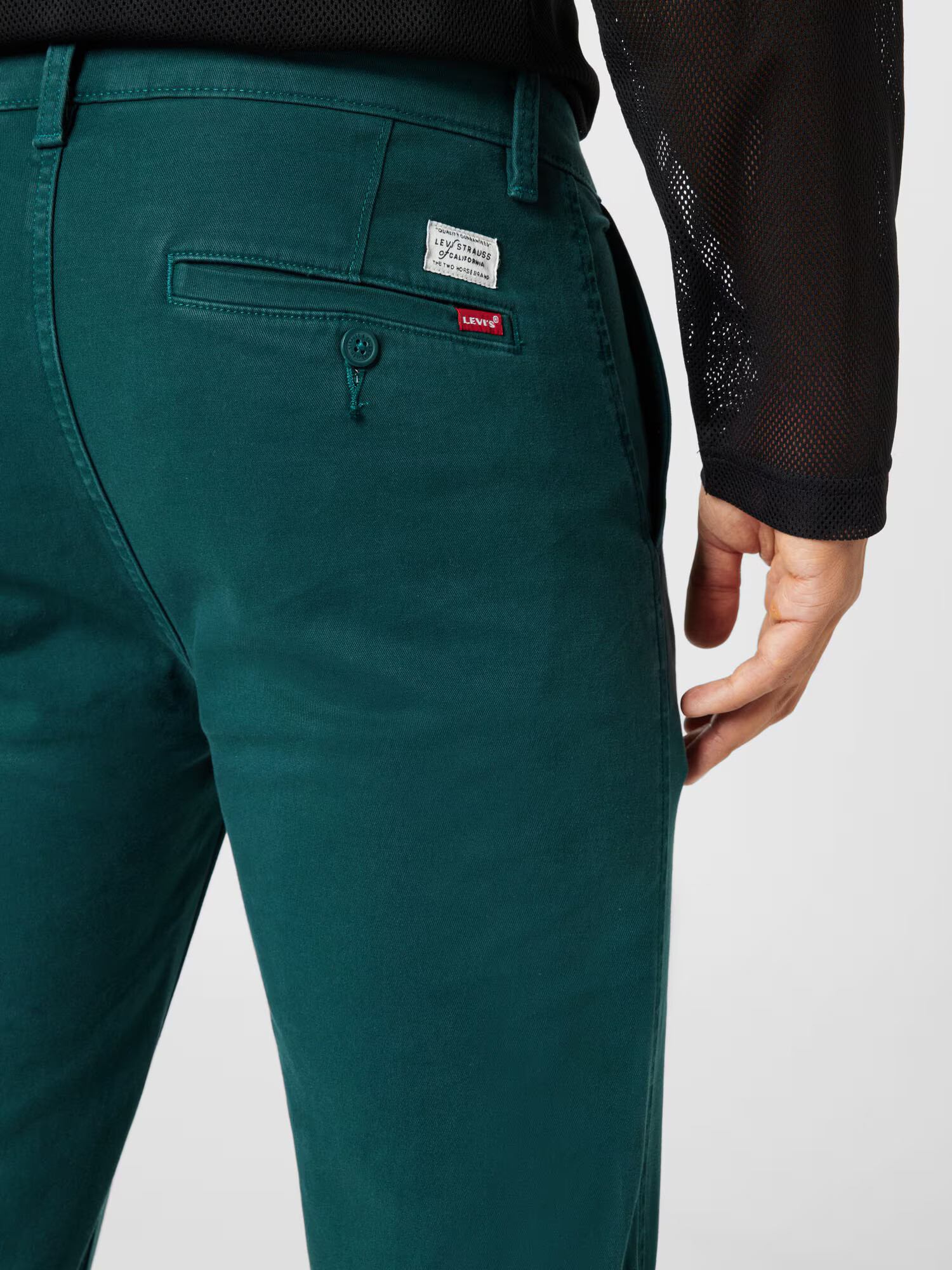 LEVI'S Pantaloni eleganți verde smarald - Pled.ro