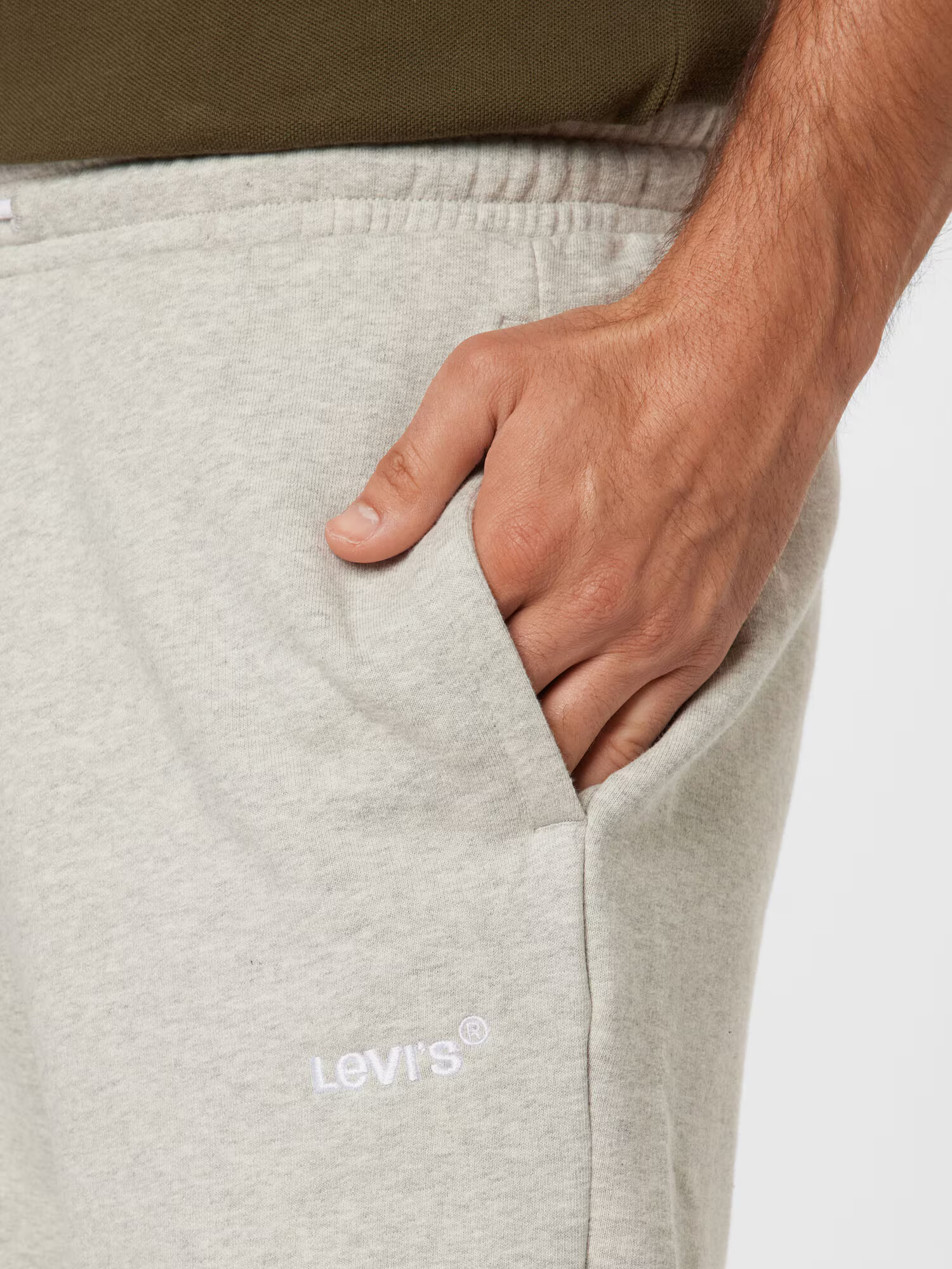 LEVI'S ® Pantaloni 'Red Tab' grej / alb - Pled.ro