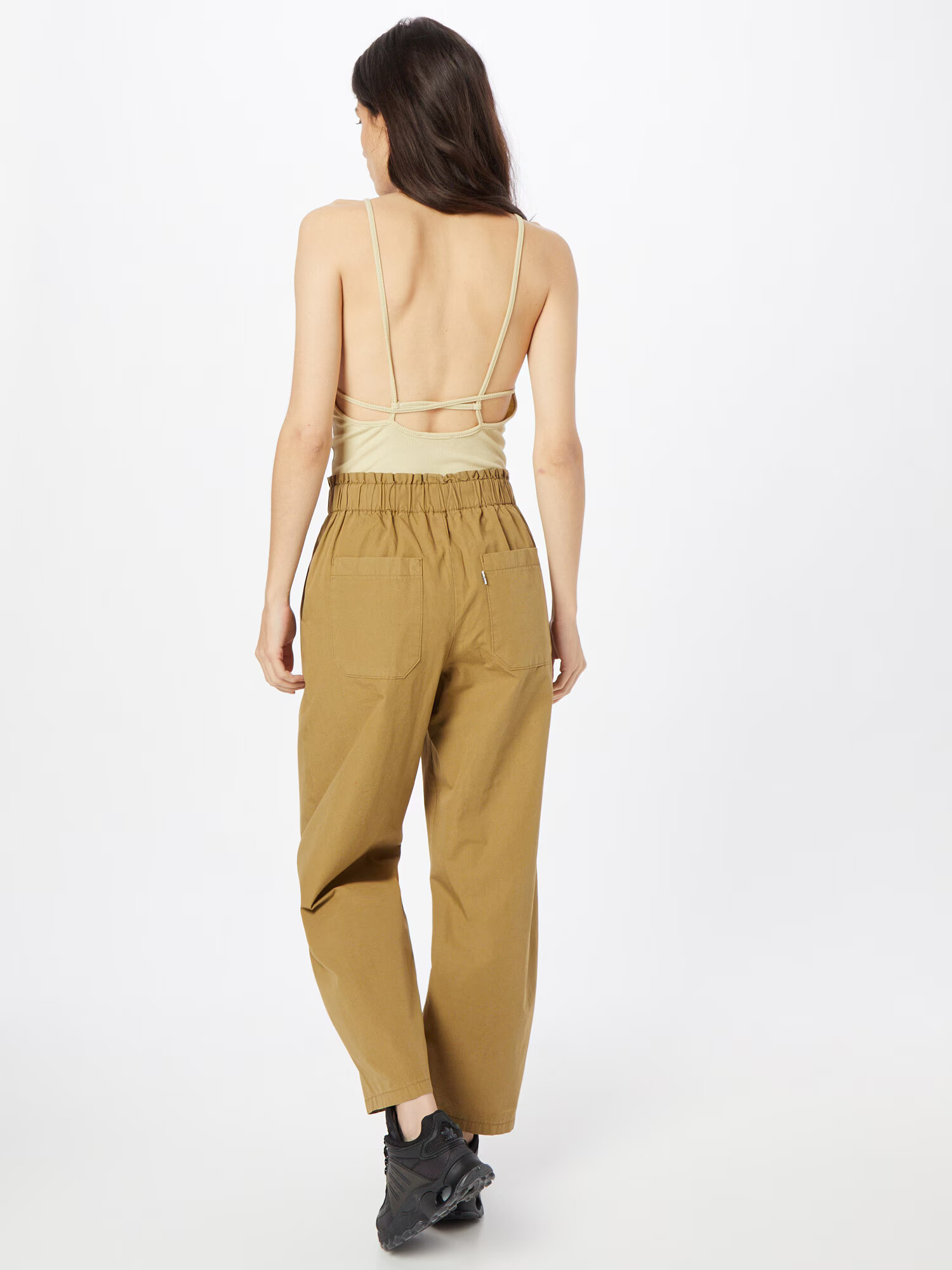 LEVI'S Pantaloni 'SCRUNCHIE PANT YELLOWS/ORANGES' oliv - Pled.ro