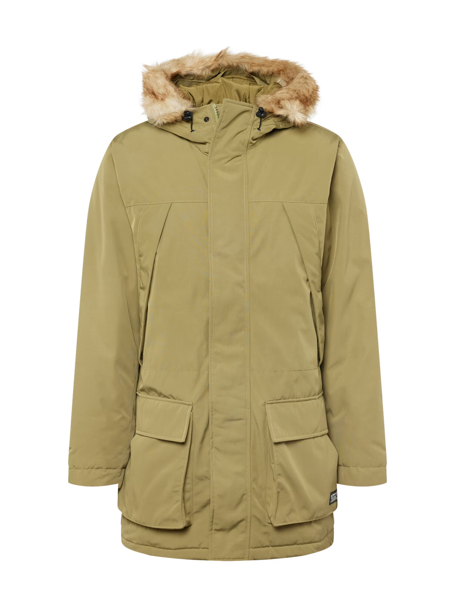 LEVI'S Parka de iarnă 'PRESCOTT THRMR LNG PARKA NEUTRALS' maro deschis / oliv - Pled.ro