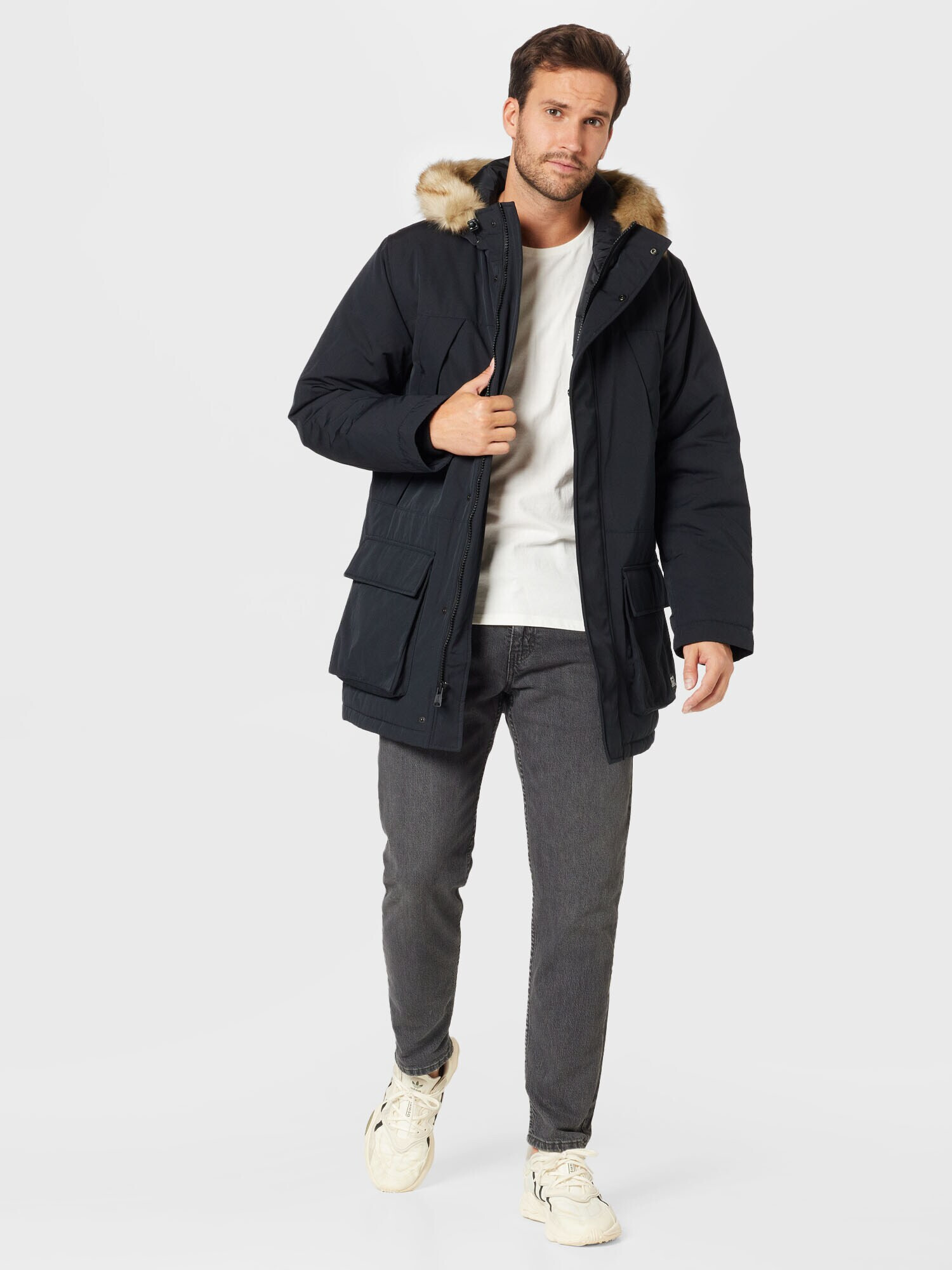 LEVI'S Parka de iarnă 'PRESCOTT' negru - Pled.ro