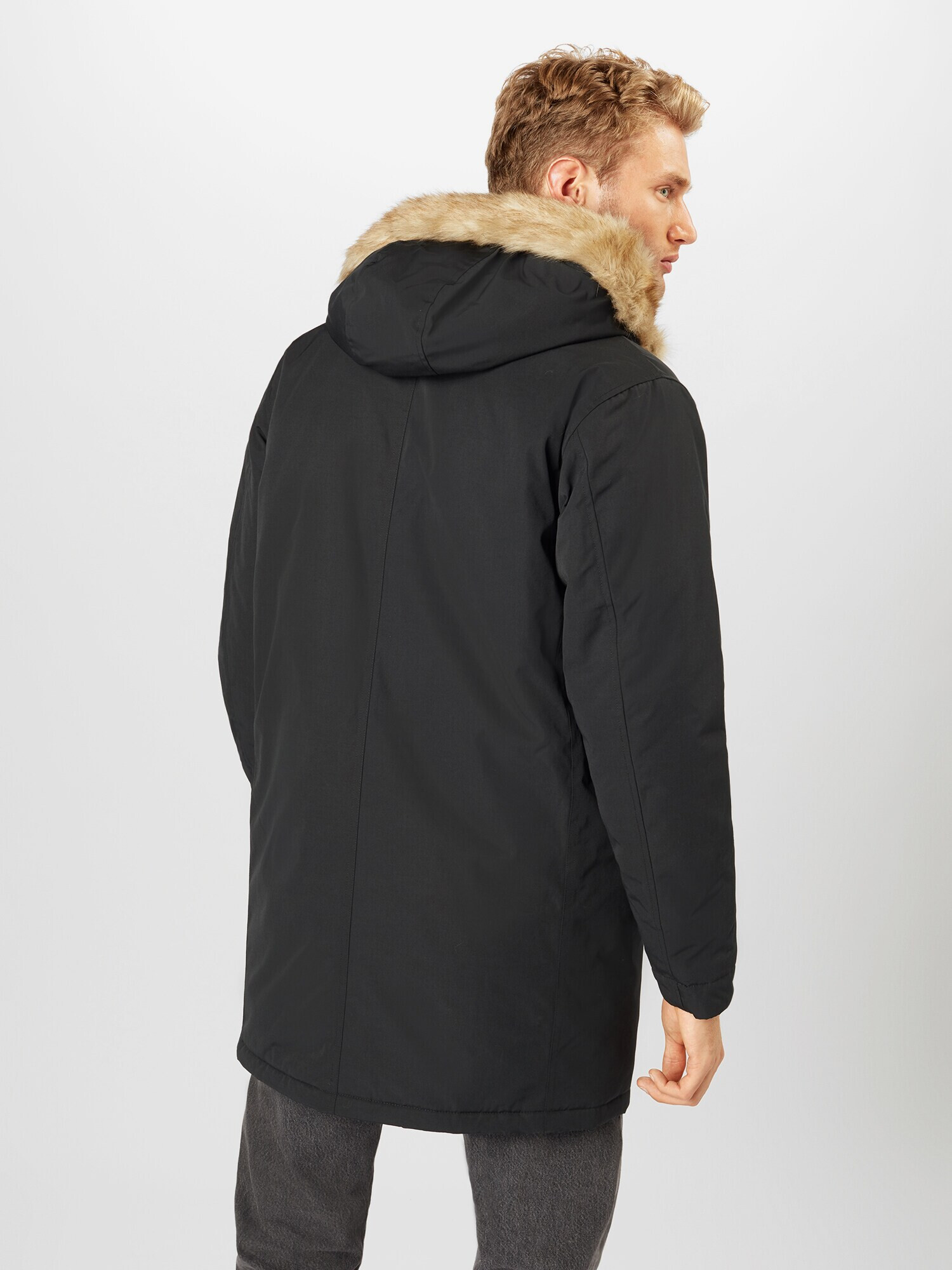 LEVI'S Parka de iarnă 'Woodside' negru - Pled.ro