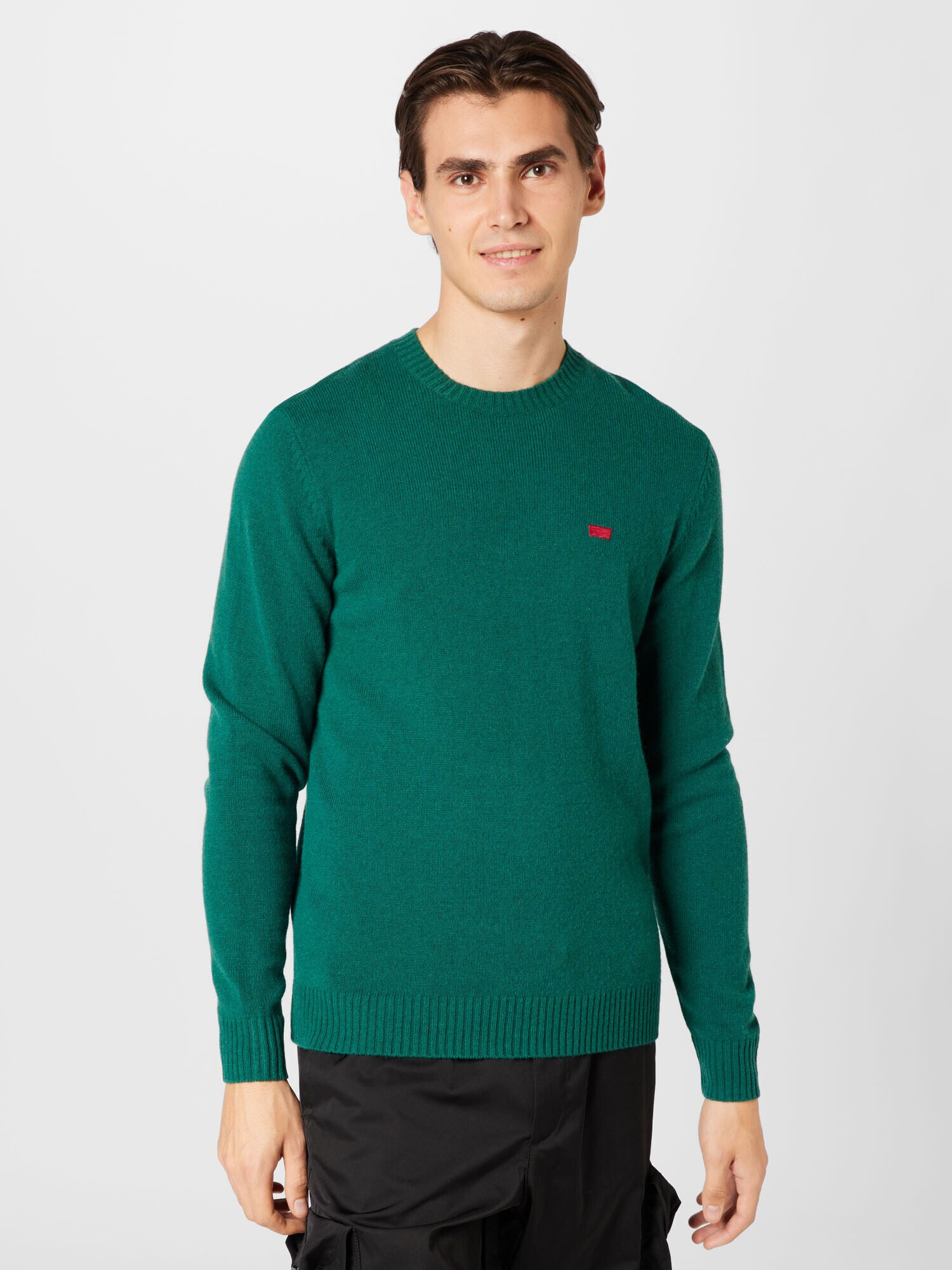 LEVI'S Pulover verde smarald / roșu - Pled.ro