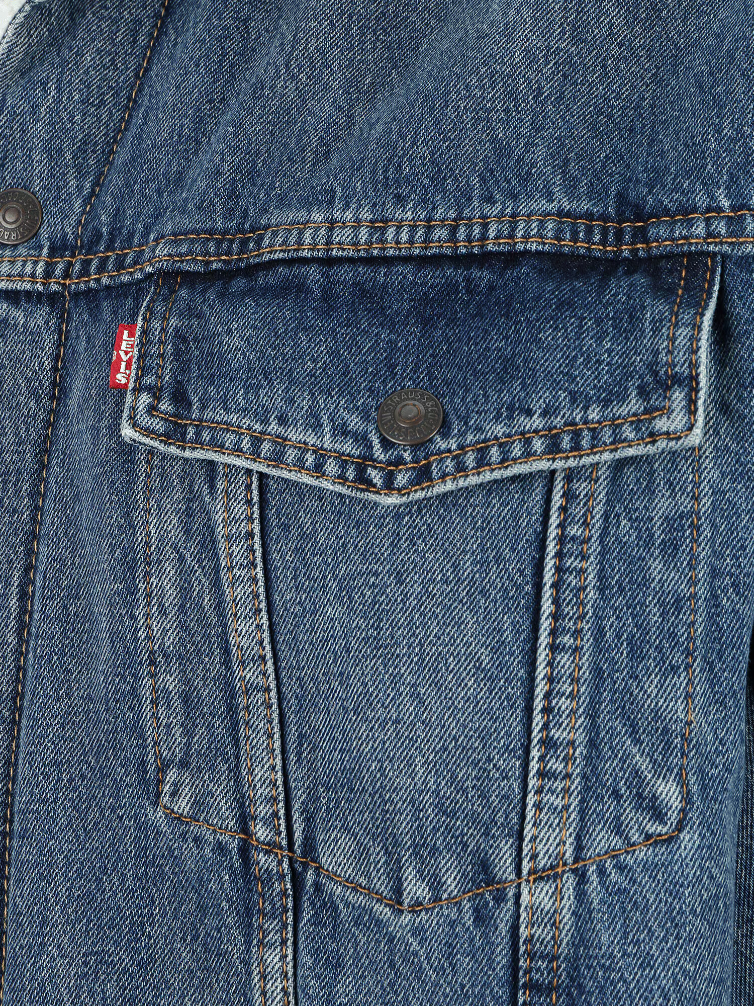 Levi's® Big & Tall Geacă de primăvară-toamnă albastru denim - Pled.ro