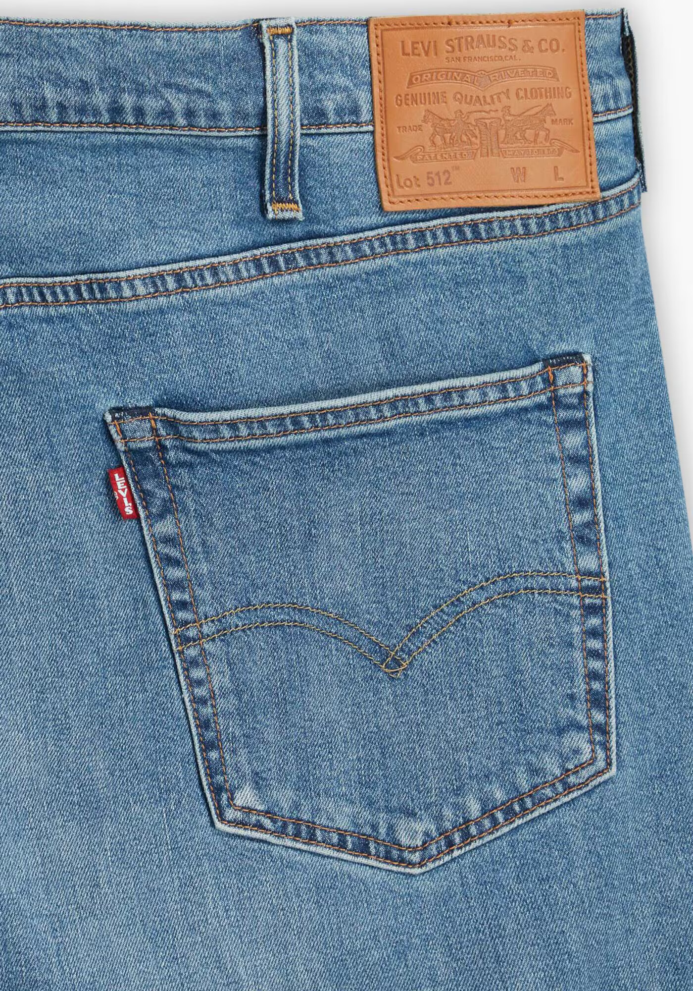 Levi's® Big & Tall Jeans '512' albastru denim - Pled.ro