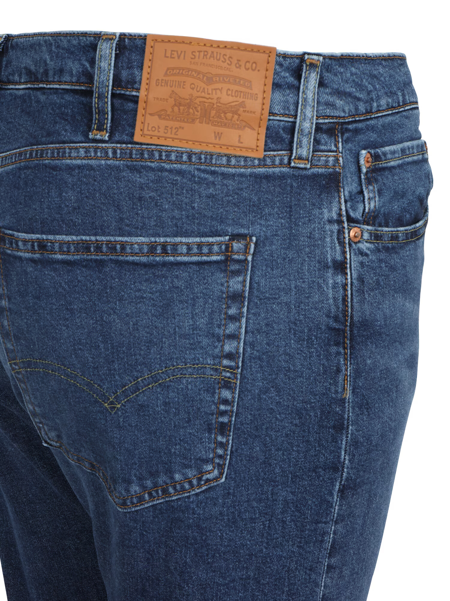 Levi's® Big & Tall Jeans '512' albastru gențiană - Pled.ro