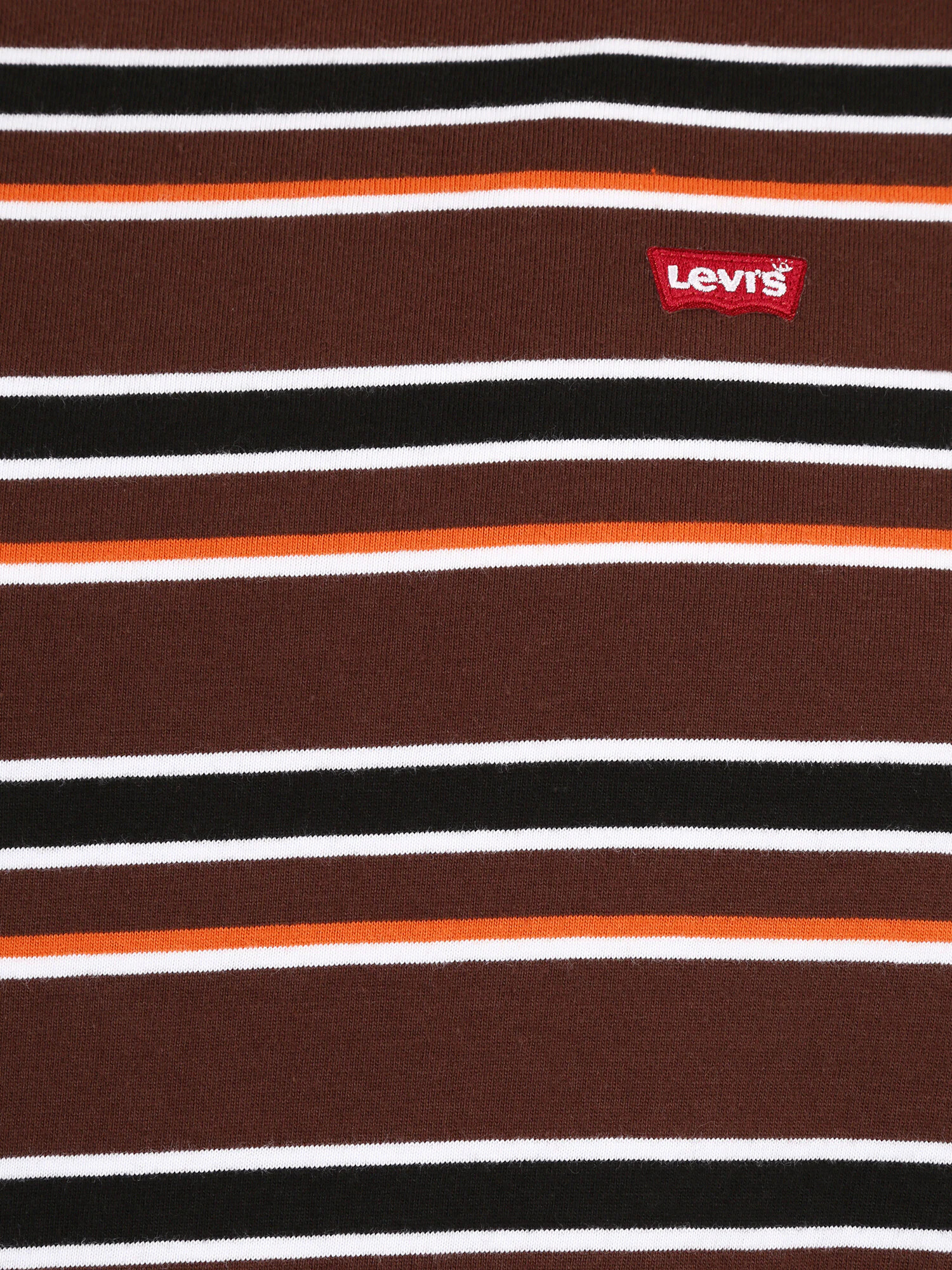 Levi's® Big & Tall Tricou ciocolatiu / portocaliu / negru / alb - Pled.ro