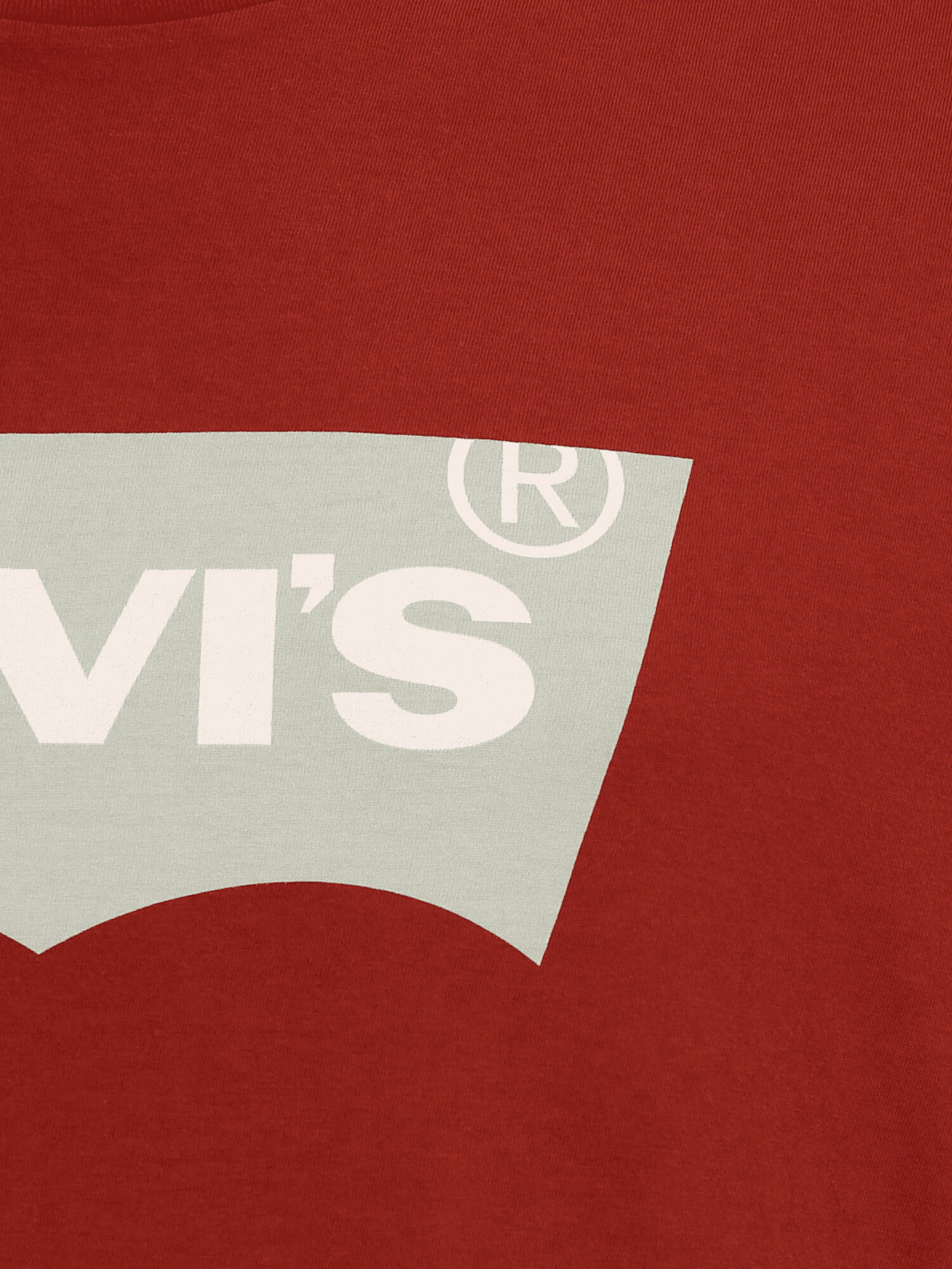 Levi's® Big & Tall Tricou gri deschis / roșu ruginiu / alb - Pled.ro