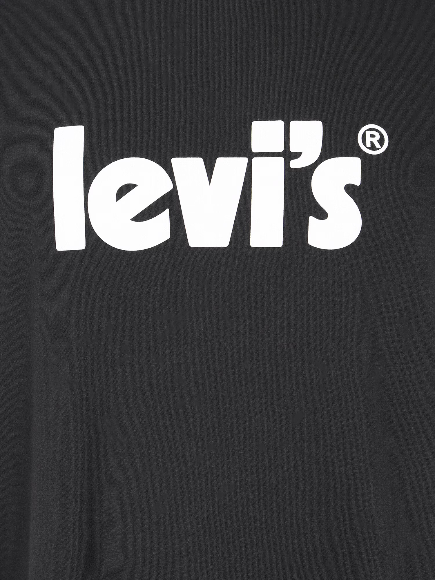 Levi's® Big & Tall Tricou negru / alb - Pled.ro