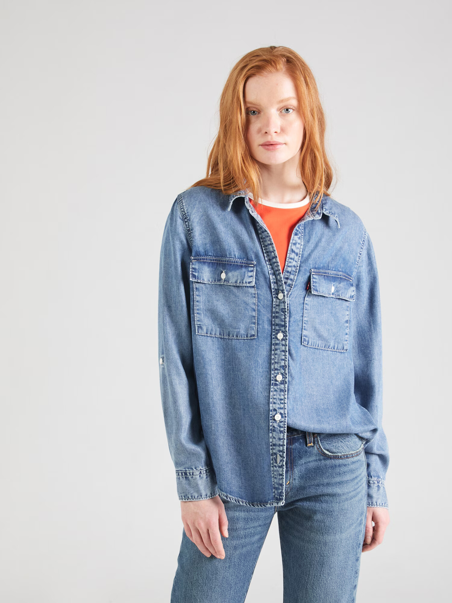 LEVI'S ® Bluză 'DOREEN' albastru denim - Pled.ro