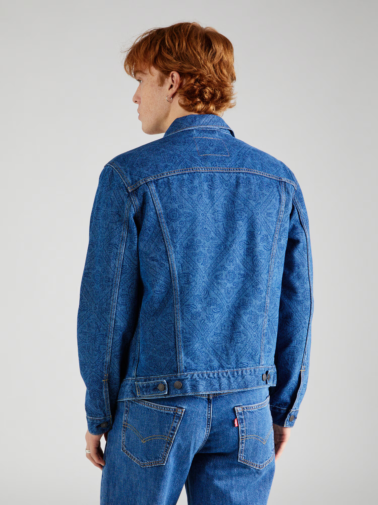 LEVI'S ® Geacă de primăvară-toamnă indigo / albastru denim / roșu / alb - Pled.ro