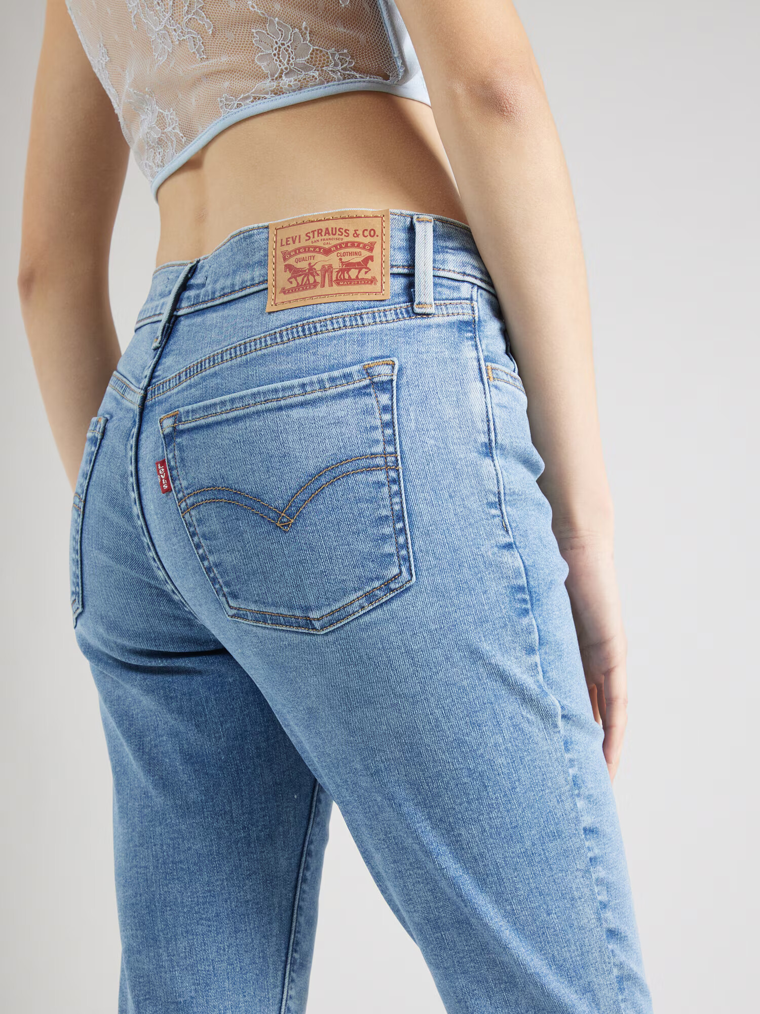 LEVI'S ® Jeans '710' albastru denim - Pled.ro