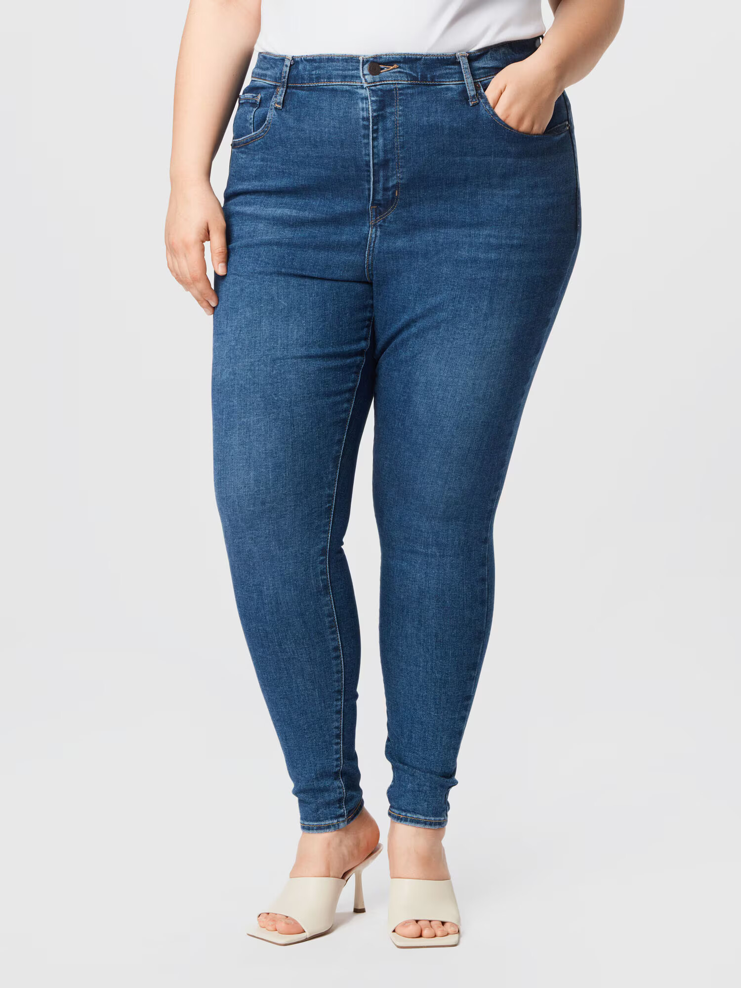 Levi's® Plus Jeans 'MILE HIGH' albastru denim - Pled.ro