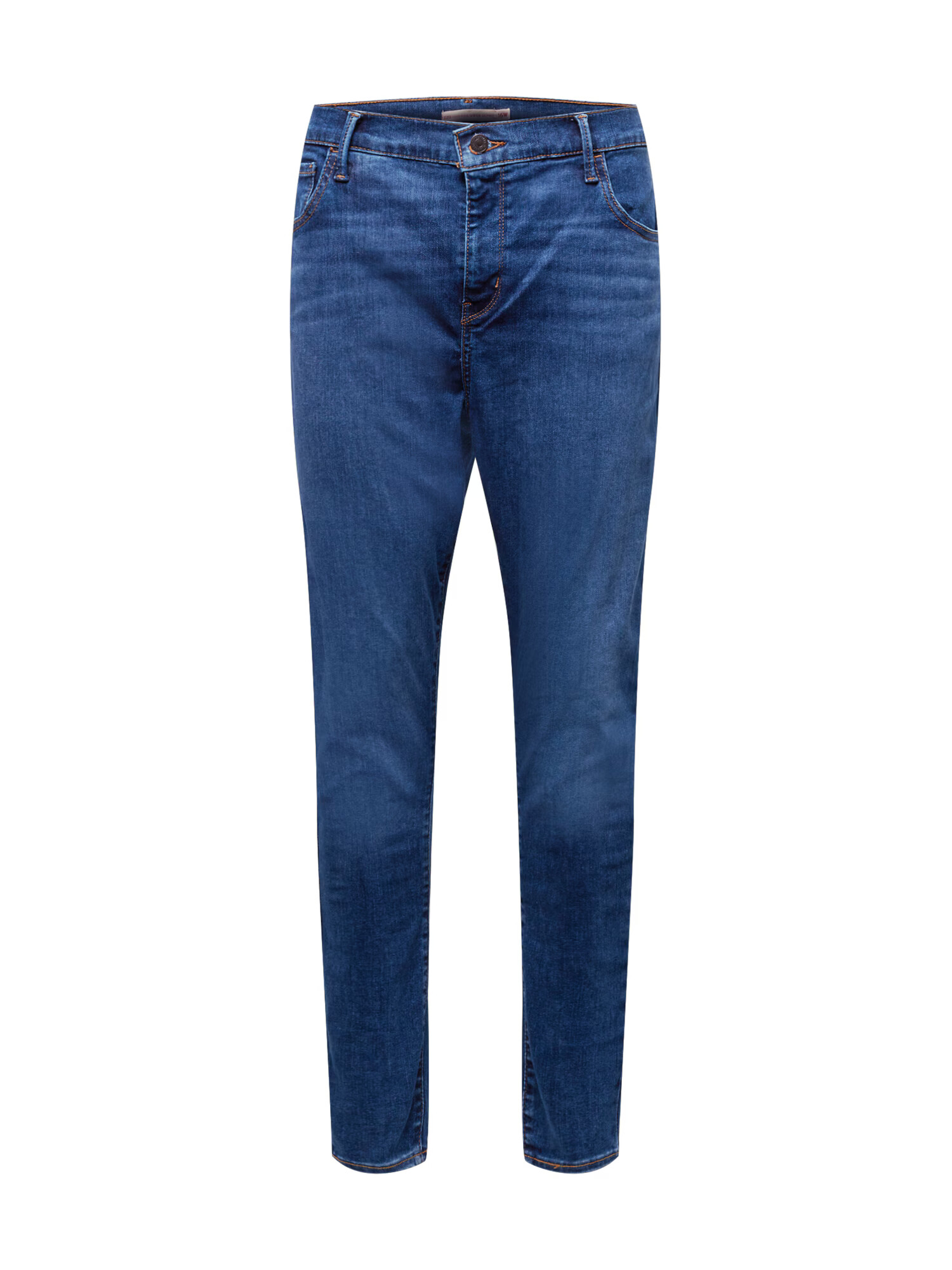 Levi's® Plus Jeans '720 PL HIRISE SUPER SKNY MED INDIGO - WORN IN' albastru închis - Pled.ro