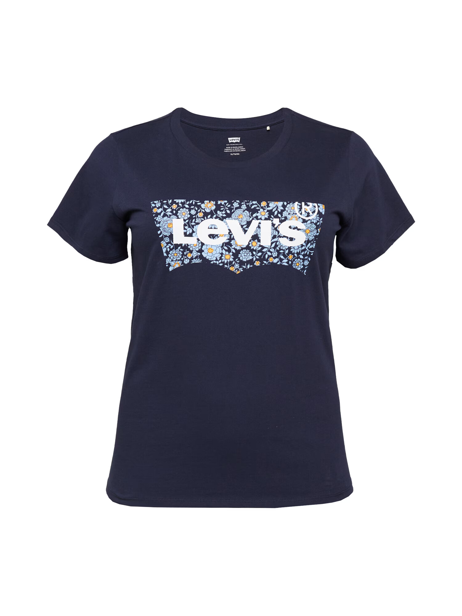 Levi's® Plus Tricou albastru noapte / albastru deschis / galben / alb - Pled.ro